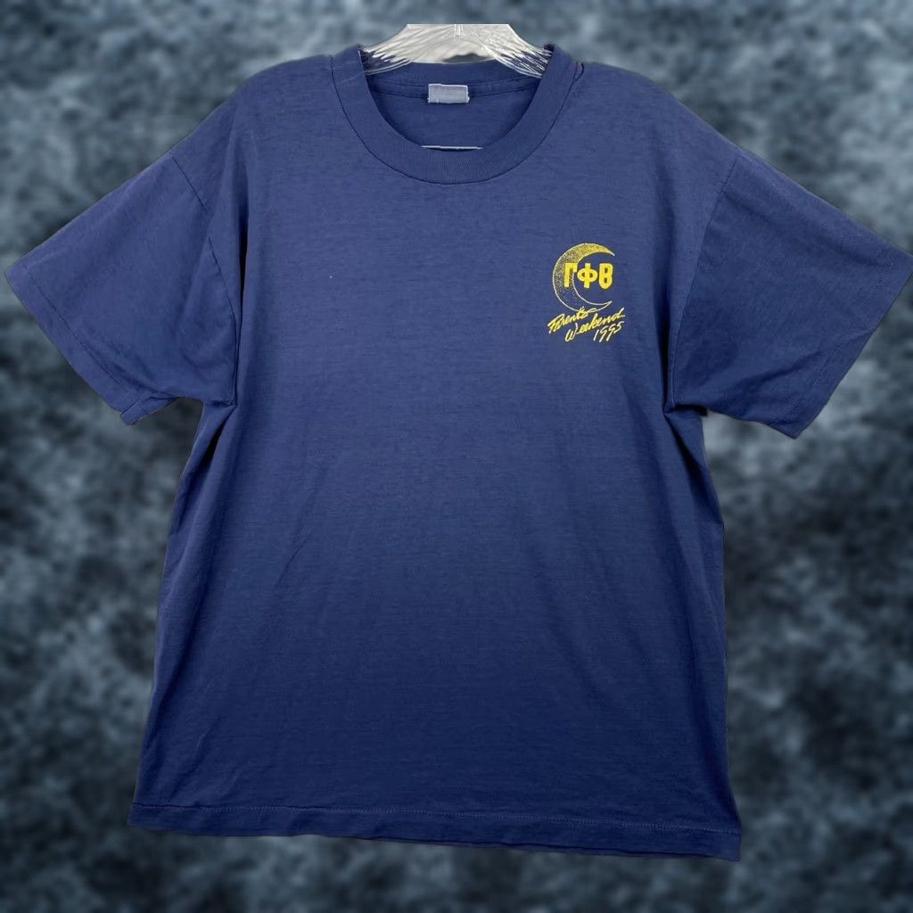 Fruit Of The Loom VINTAGE 90s University OF Nevada T-Shirt L Blue Fruit of the Loom Men Size US L / EU 52-54 / 3 - 1 Thumbnail