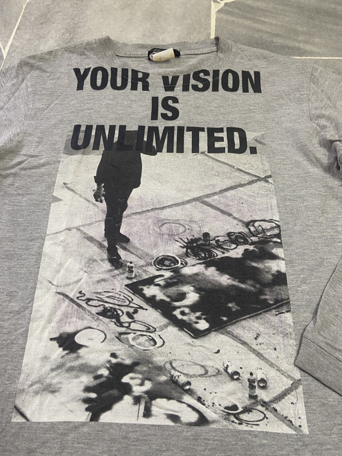 Futura Futura your Vision is Unlimited Long Sleeve T-Shirt Size US S / EU 44-46 / 1 - 5 Thumbnail
