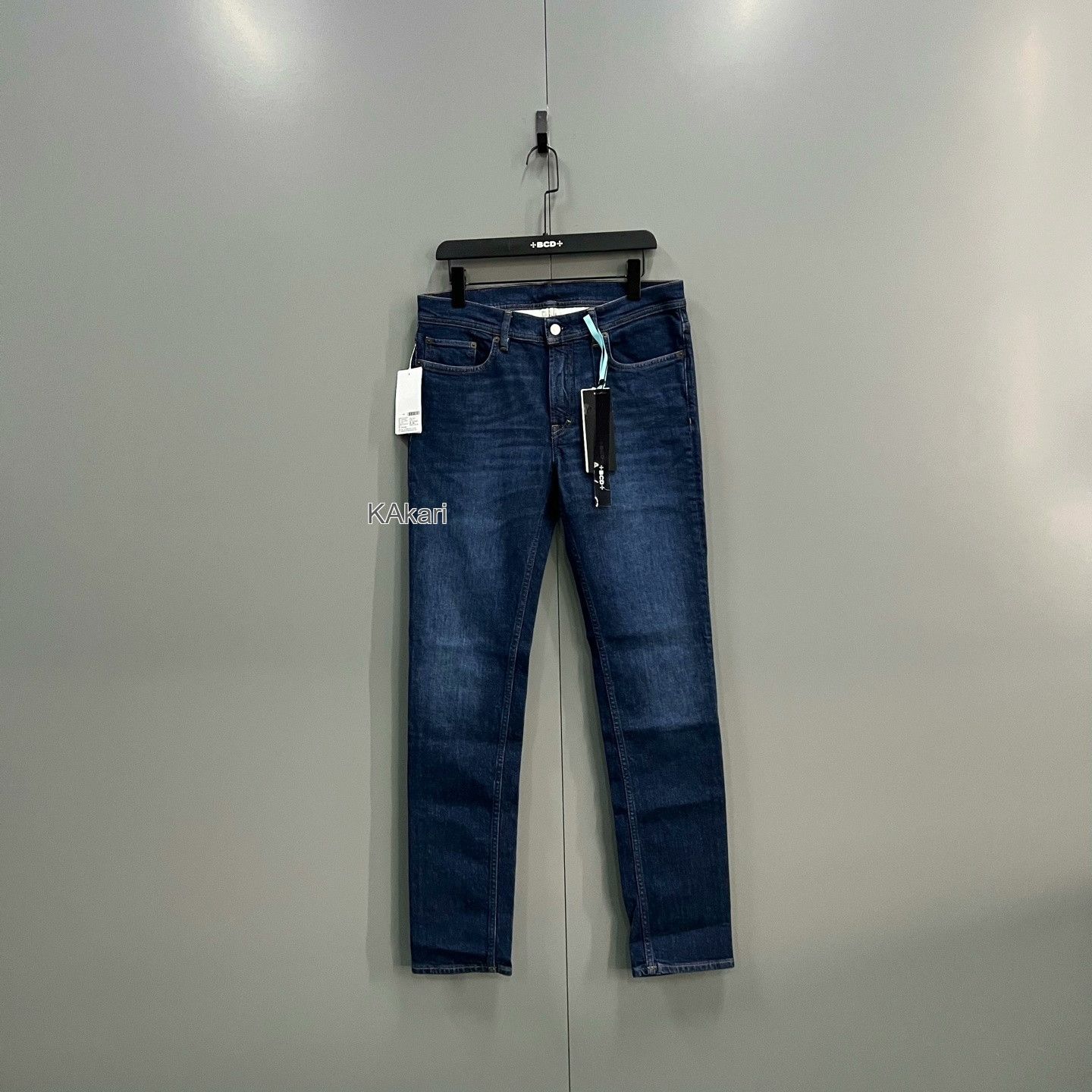 Acne Studios Acne Studios Dark Blue Denim Pants Size US 34 / EU 50 - 1 Thumbnail