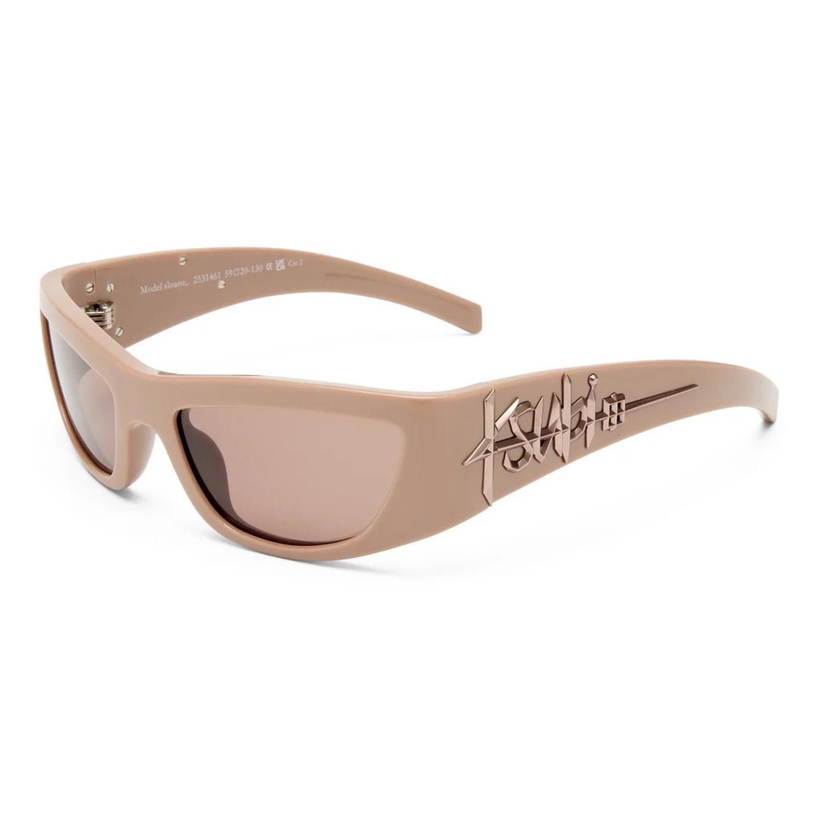 Ksubi New ksubi sunglasses mens womens sloane tan brown wrap Size ONE SIZE - 1 Thumbnail