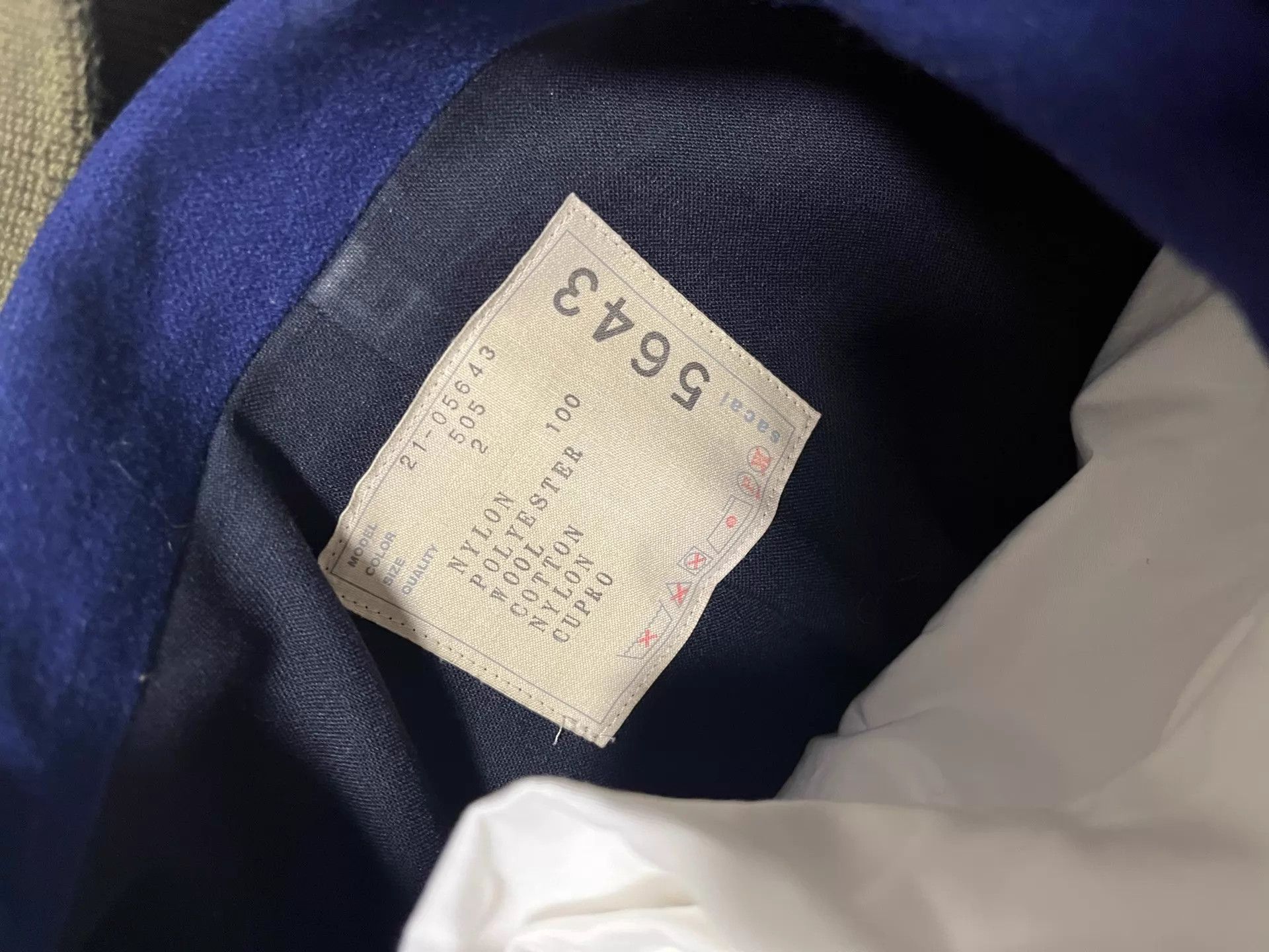 Sacai sacai Detachable Military Green & Blue Flight + Overcoat 2 Size US M / EU 48-50 / 2 - 4 Thumbnail