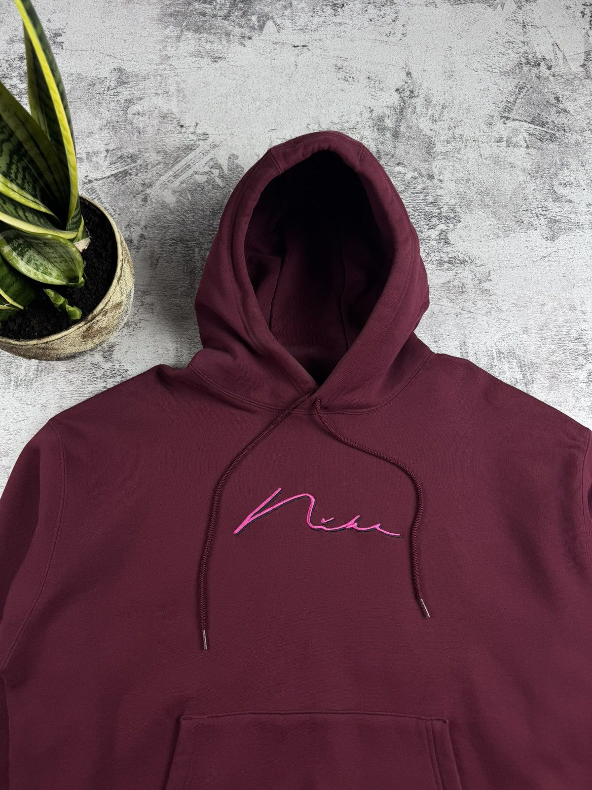 Nike SB Nike SB Fleece Skate Rap Swoosh Cherry Basic Dense Hoodie Pullover Sweatshirt Size US L / EU 52-54 / 3 - 5 Thumbnail