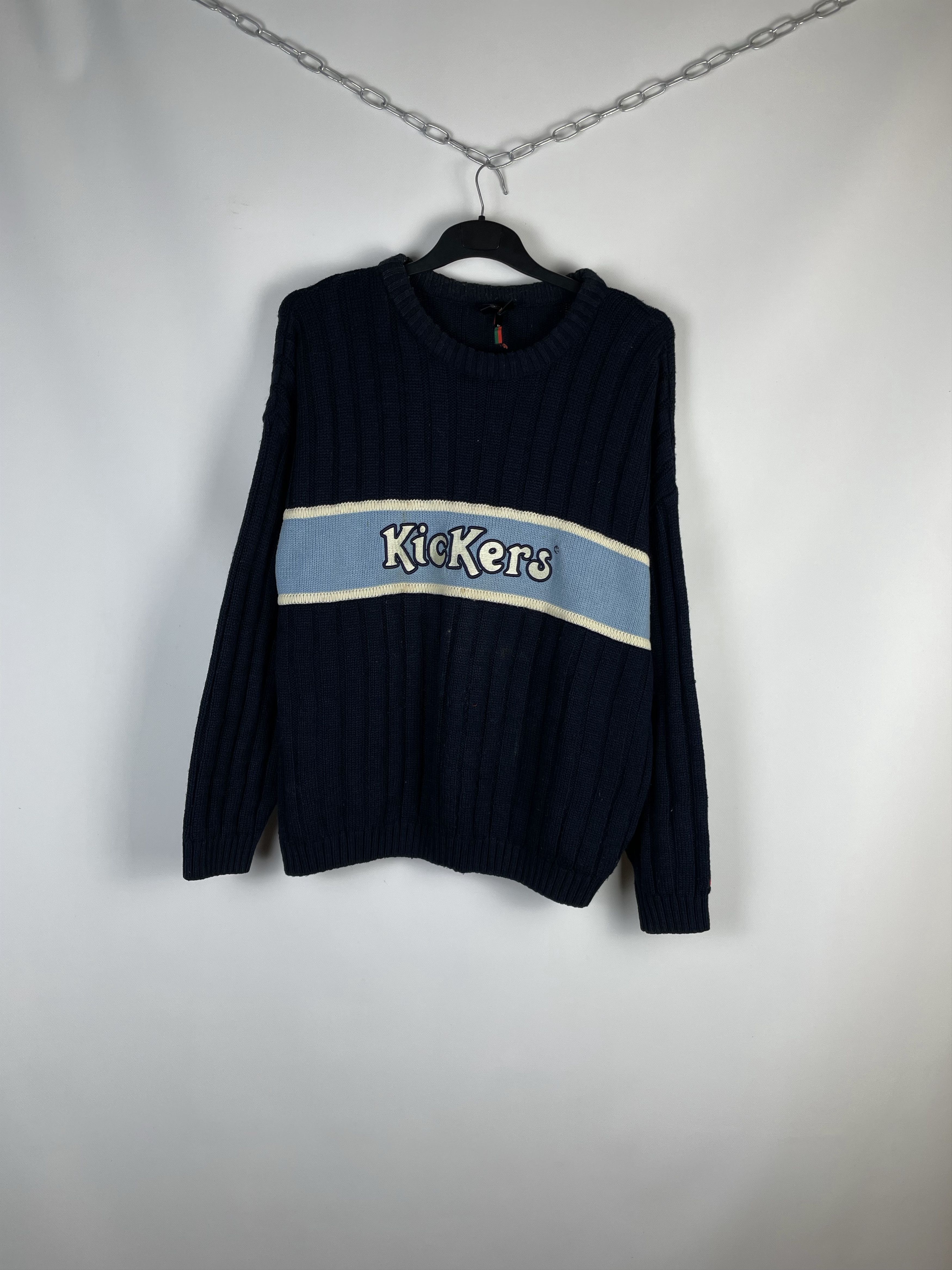 Kickers Vintage Kickers Sweater Big Logo Size US L / EU 52-54 / 3 - 2 Thumbnail