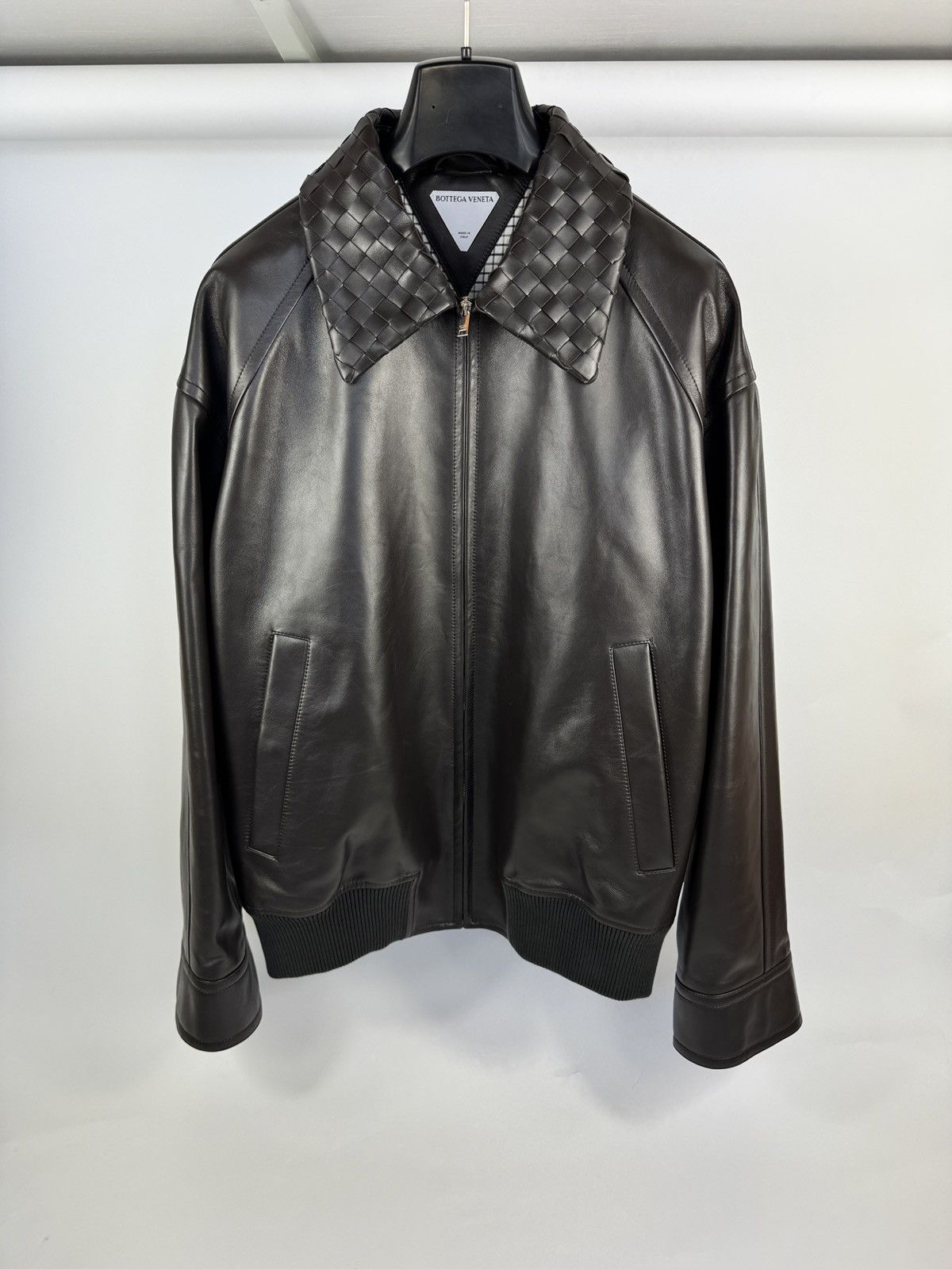 Bottega Veneta SOFT NAPPA BROWN BLOUSON Size US XXL / EU 58 / 5 - 1 Thumbnail