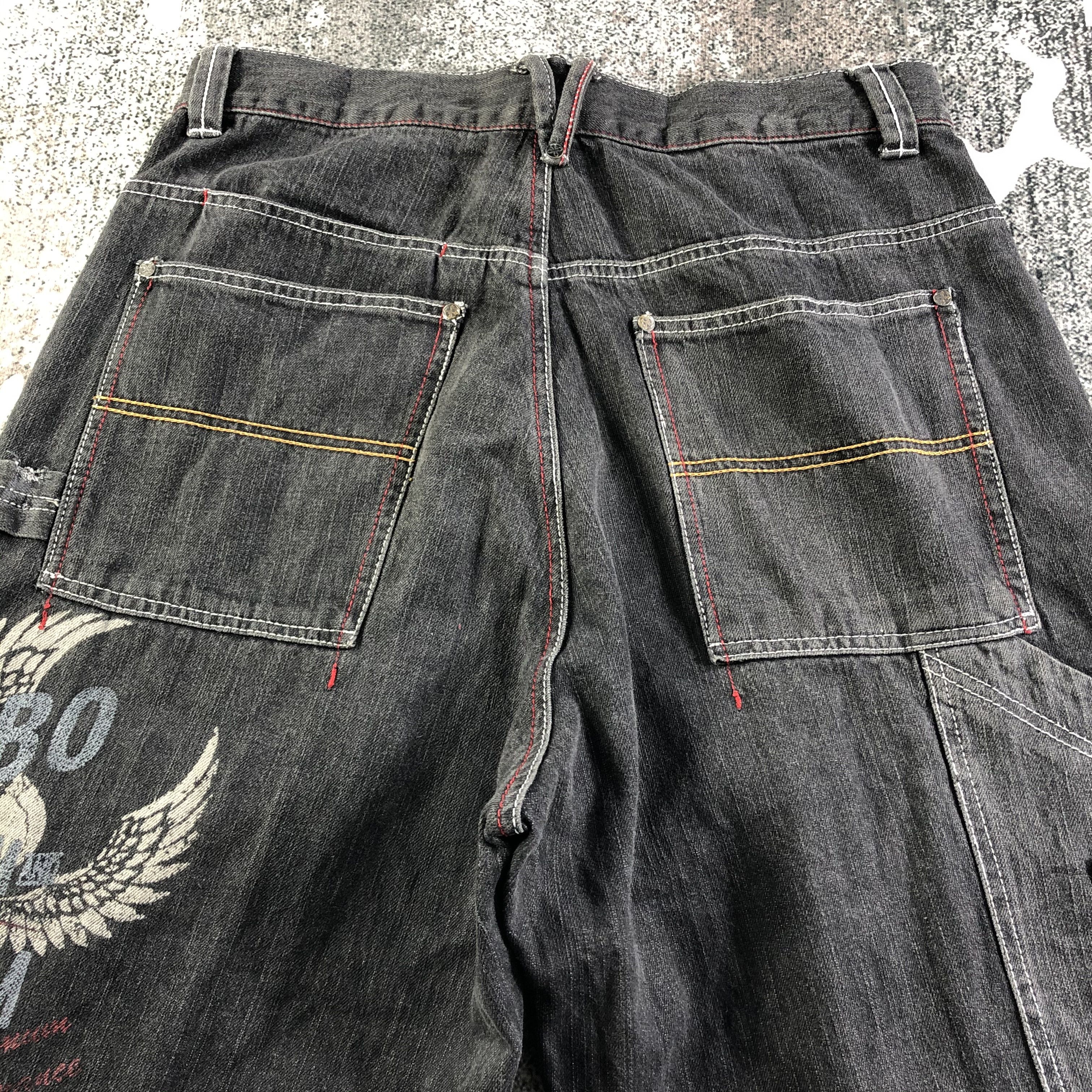 Hobo Hobo Cargo Jeans Baggy Denim KJ2909 Size US 34 / EU 50 - 4 Thumbnail
