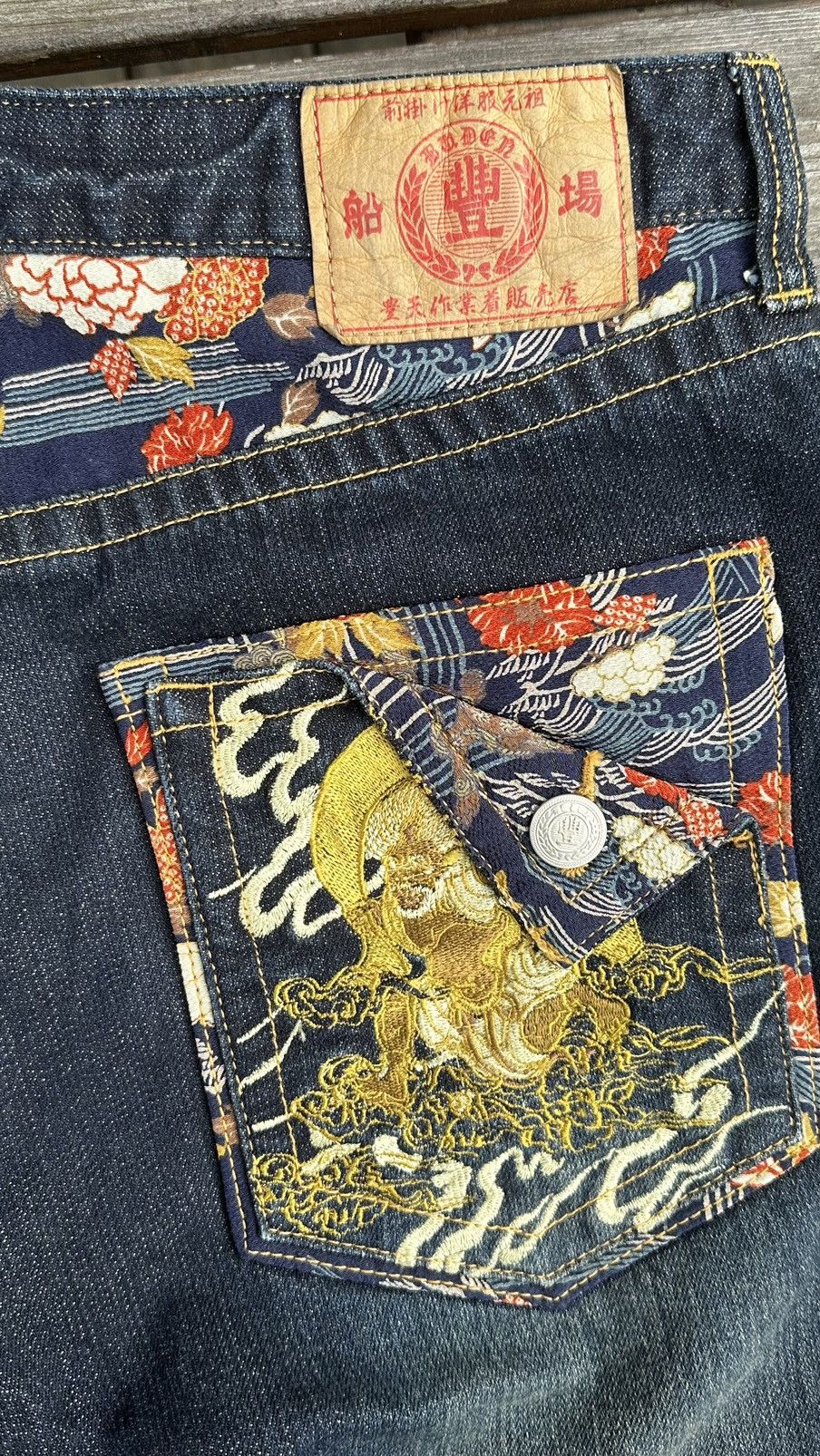 Japanese Brand × Vintage Embroidered Denim Size US 32 / EU 48 - 3 Thumbnail