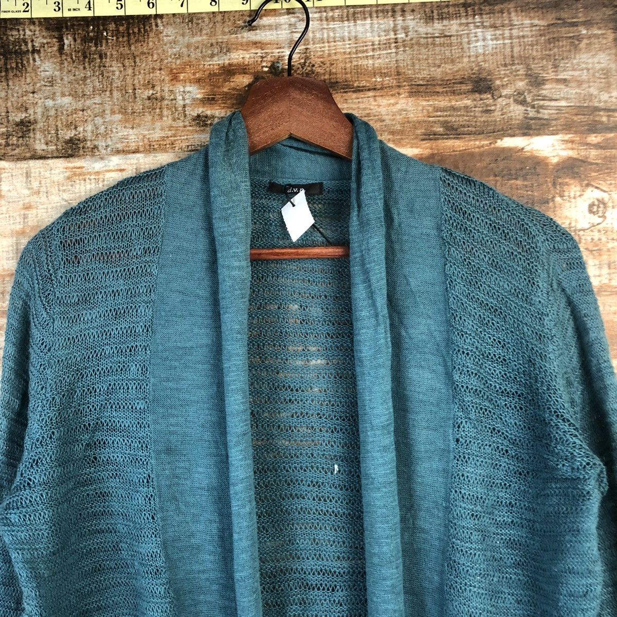 Vintage DL D.V.N Green vintage Cardigan Knitwear #C574 Size US L / EU 52-54 / 3 - 4 Thumbnail