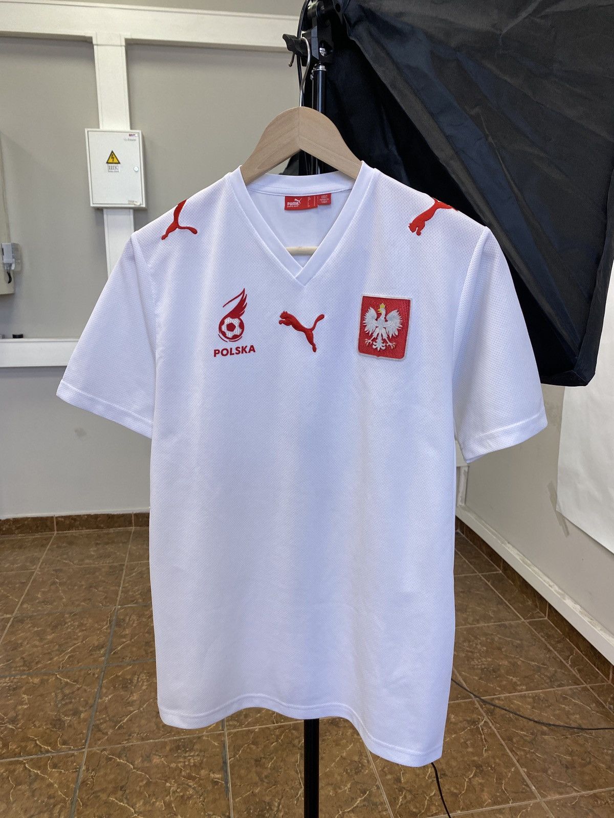 Puma 🇵🇱 Vintage 2008 Puma Polska Poland Soccer Jersey T-Shirt Rare Size US S / EU 44-46 / 1 - 1 Thumbnail