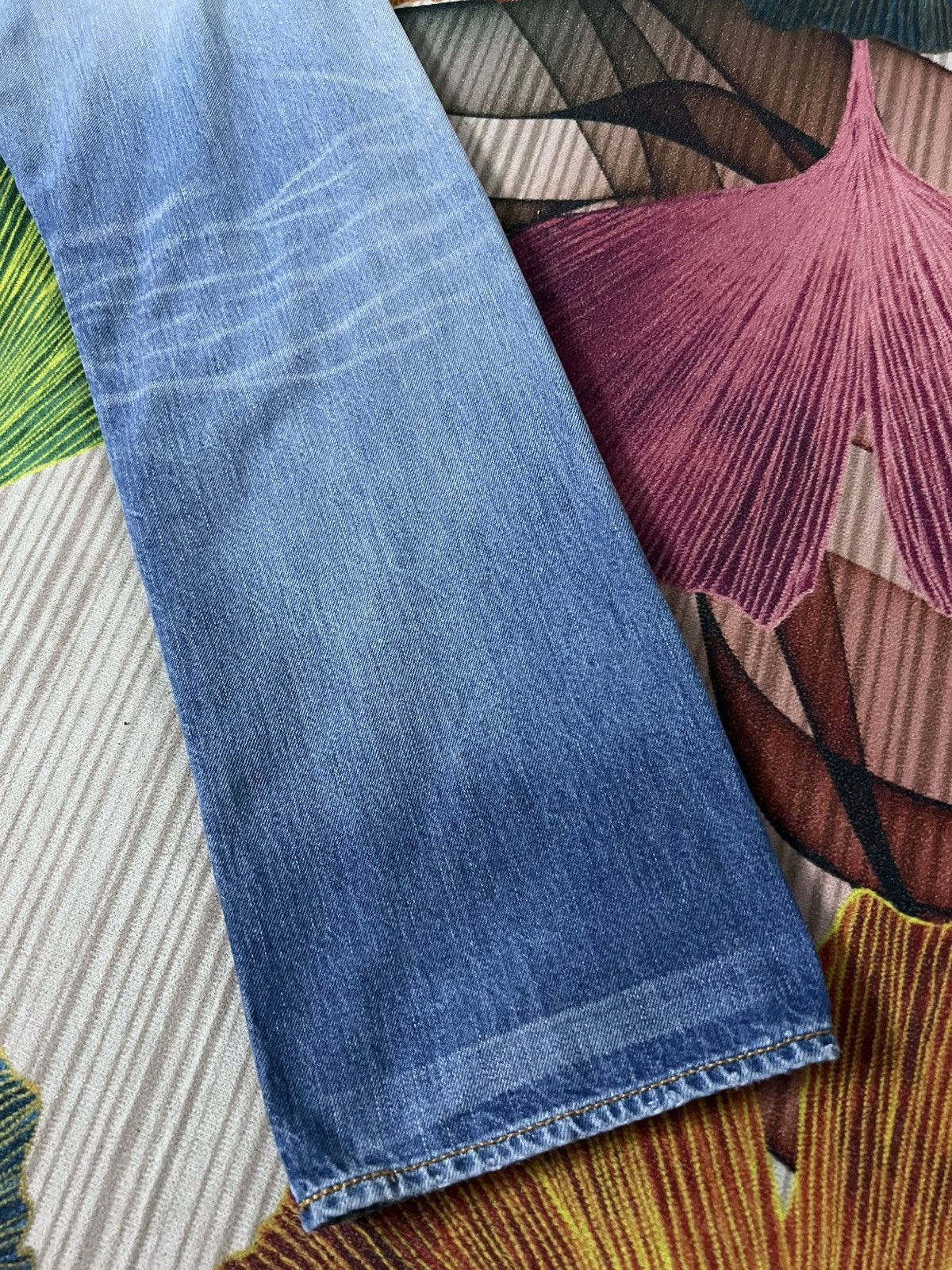 Levi's Vintage Levis 501 Distress Stone Wash Jean Size US 34 / EU 50 - 15 Thumbnail