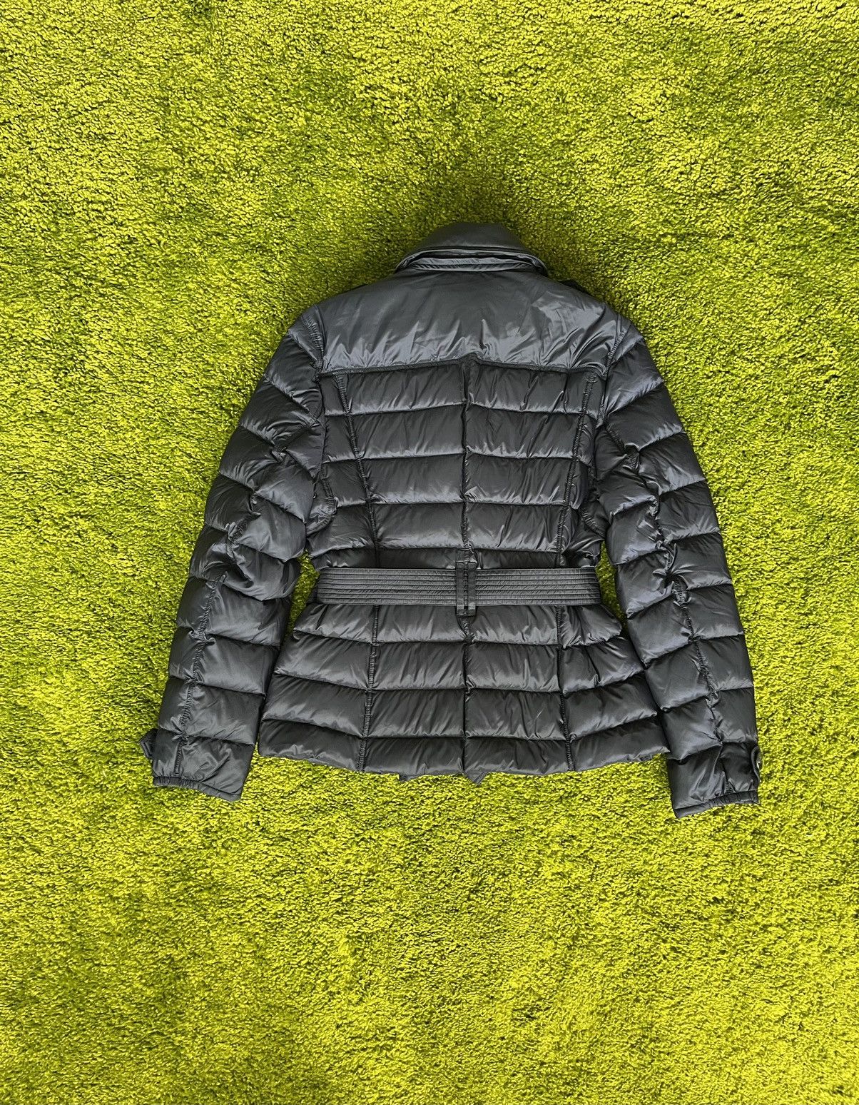 Burberry × Designer Burberry Brit belted down puffer jacket Size L / US 10 / IT 46 - 3 Thumbnail