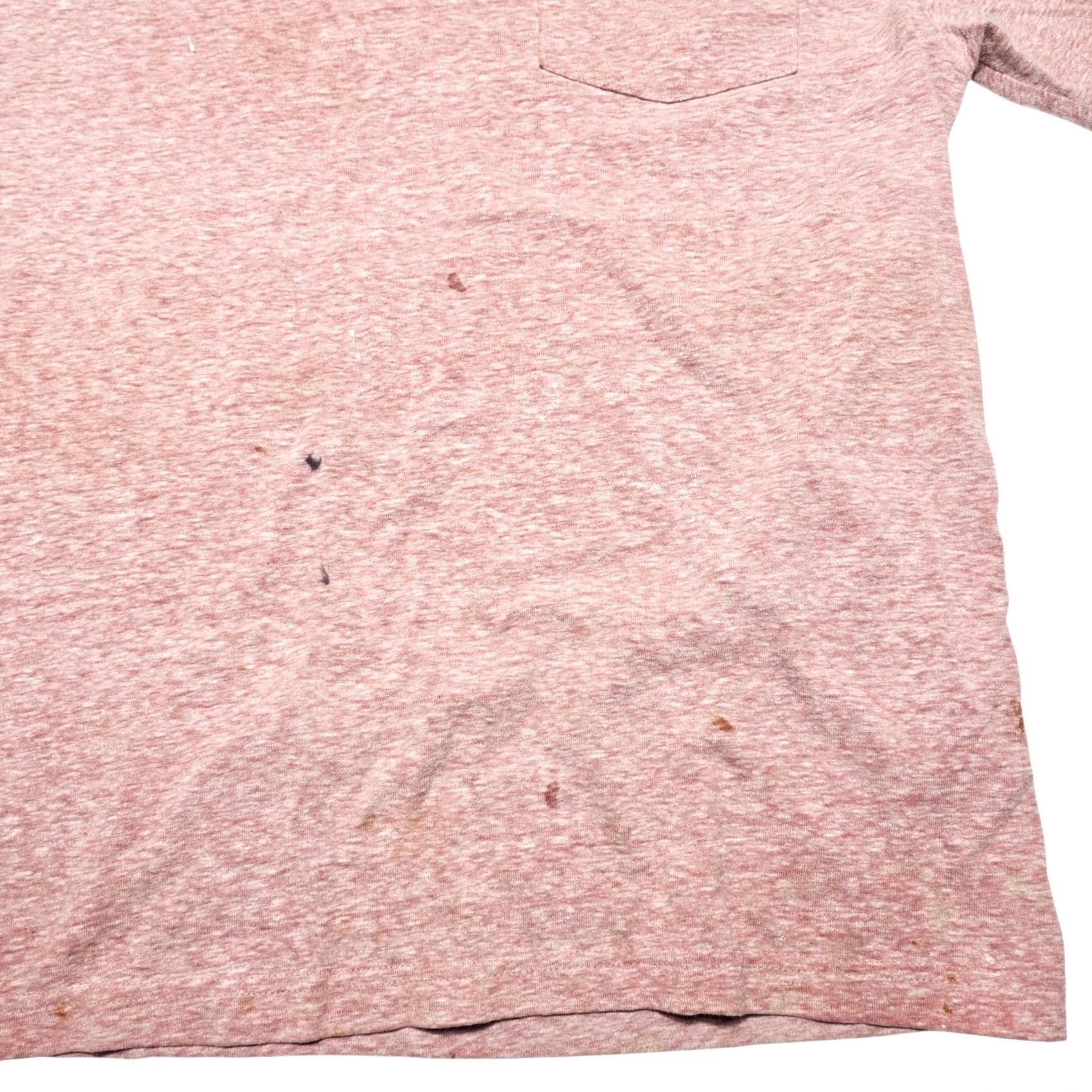 Carhartt Carhartt T-Shirt Short Sleeve Pocket Salmon Original Fit M Men's Distressed Salvageed (adjusted) Size US M / EU 48-50 / 2 - 5 Thumbnail