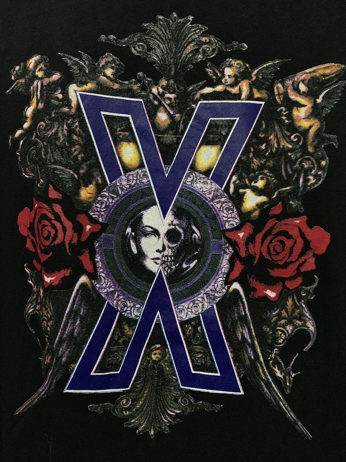 Band Tees X Japan Vintage Staff Tee 1991 Violence In Jealousy Tour Size US L / EU 52-54 / 3 - 2 Thumbnail