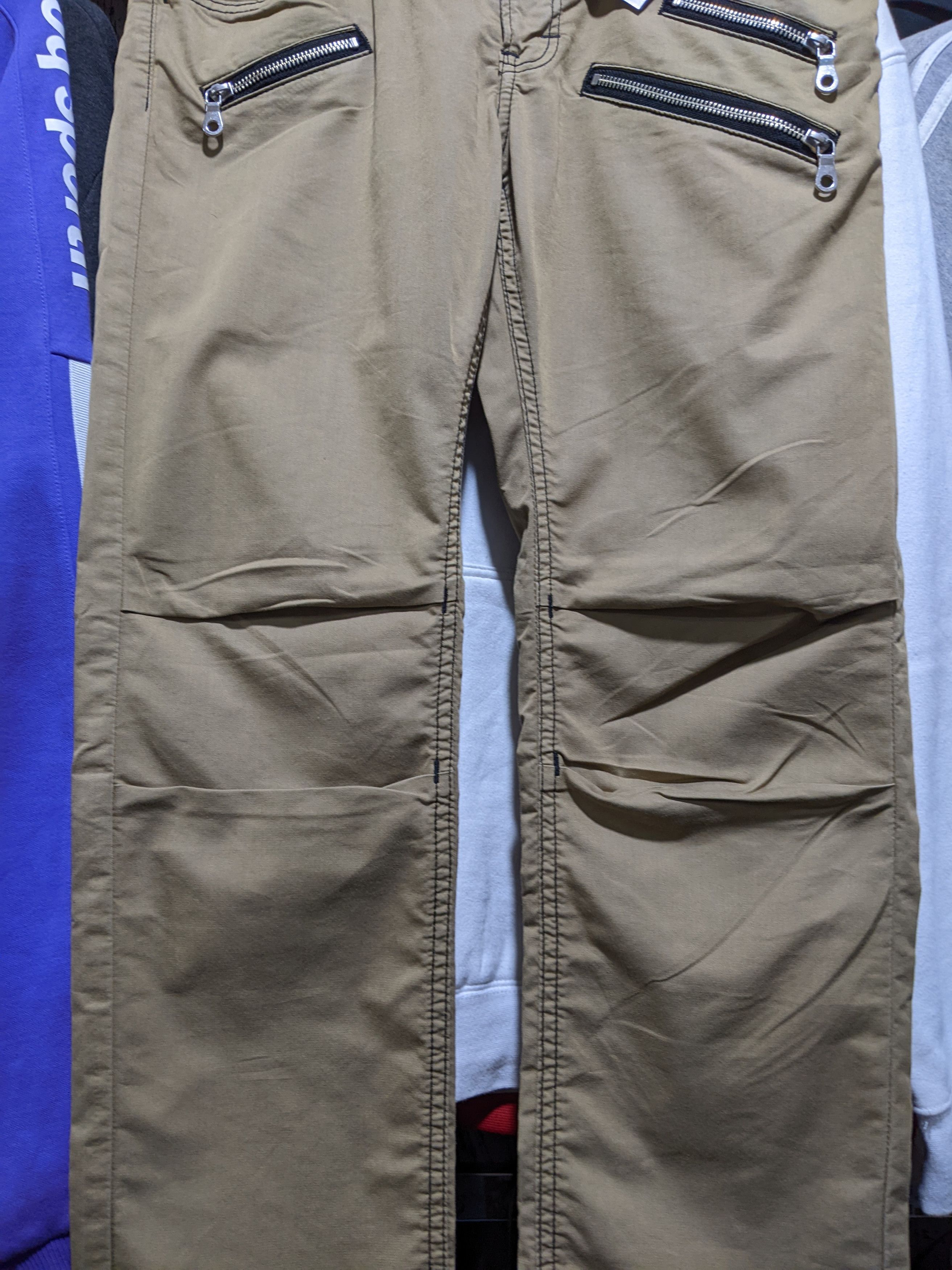 Lee Lee Multi Zipper Khakis Size US 30 / EU 46 - 4 Thumbnail