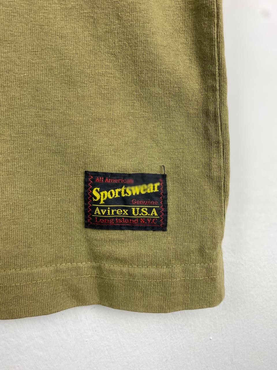 Avirex vintage avirex plain single pocket tee made in usa Size US XL / EU 56 / 4 - 4 Thumbnail