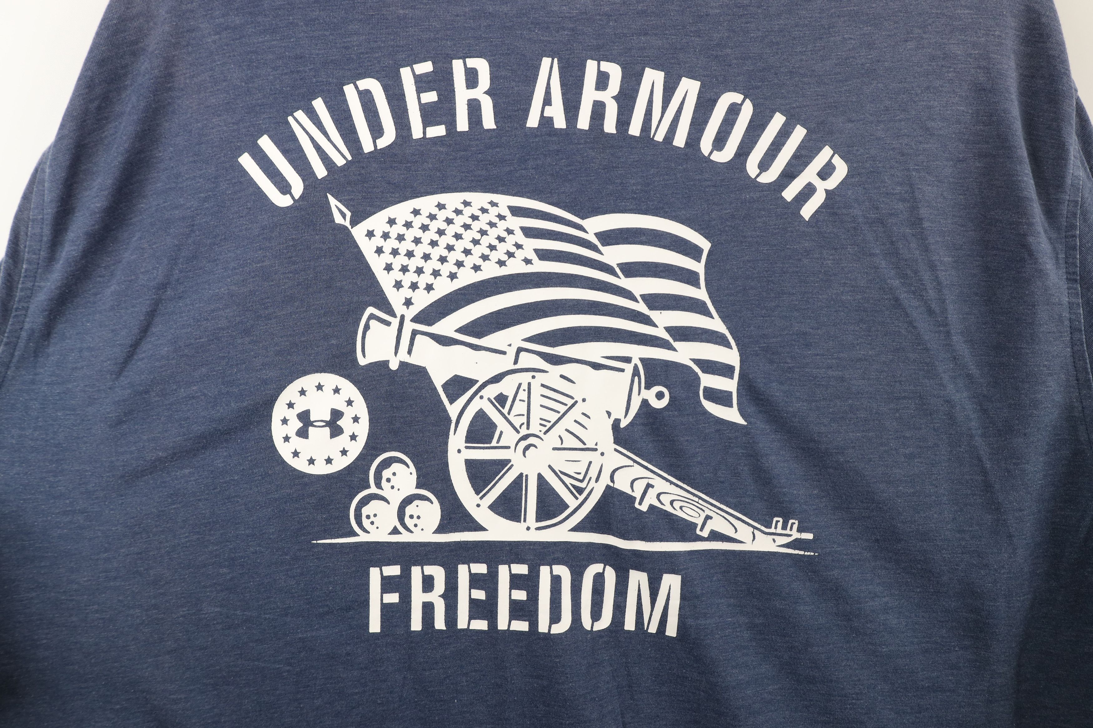 Under Armour × Vintage Under Armour Operation Freedom Military Short Sleeve T-Shirt Size US XL / EU 56 / 4 - 11 Thumbnail