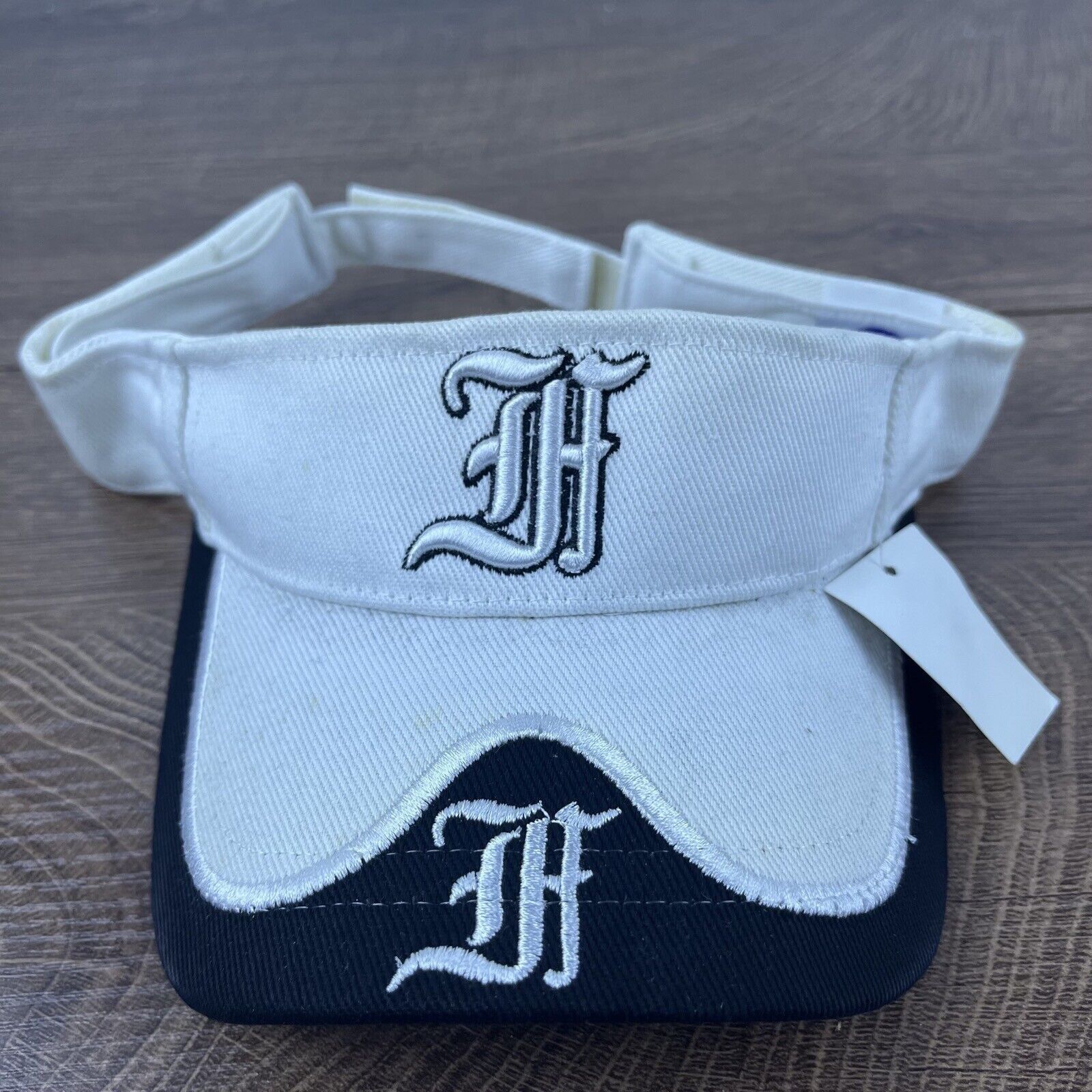 Other Houston Visor Hat White Cap Houston Hat Adjustable Hat White Size ONE SIZE - 1 Thumbnail