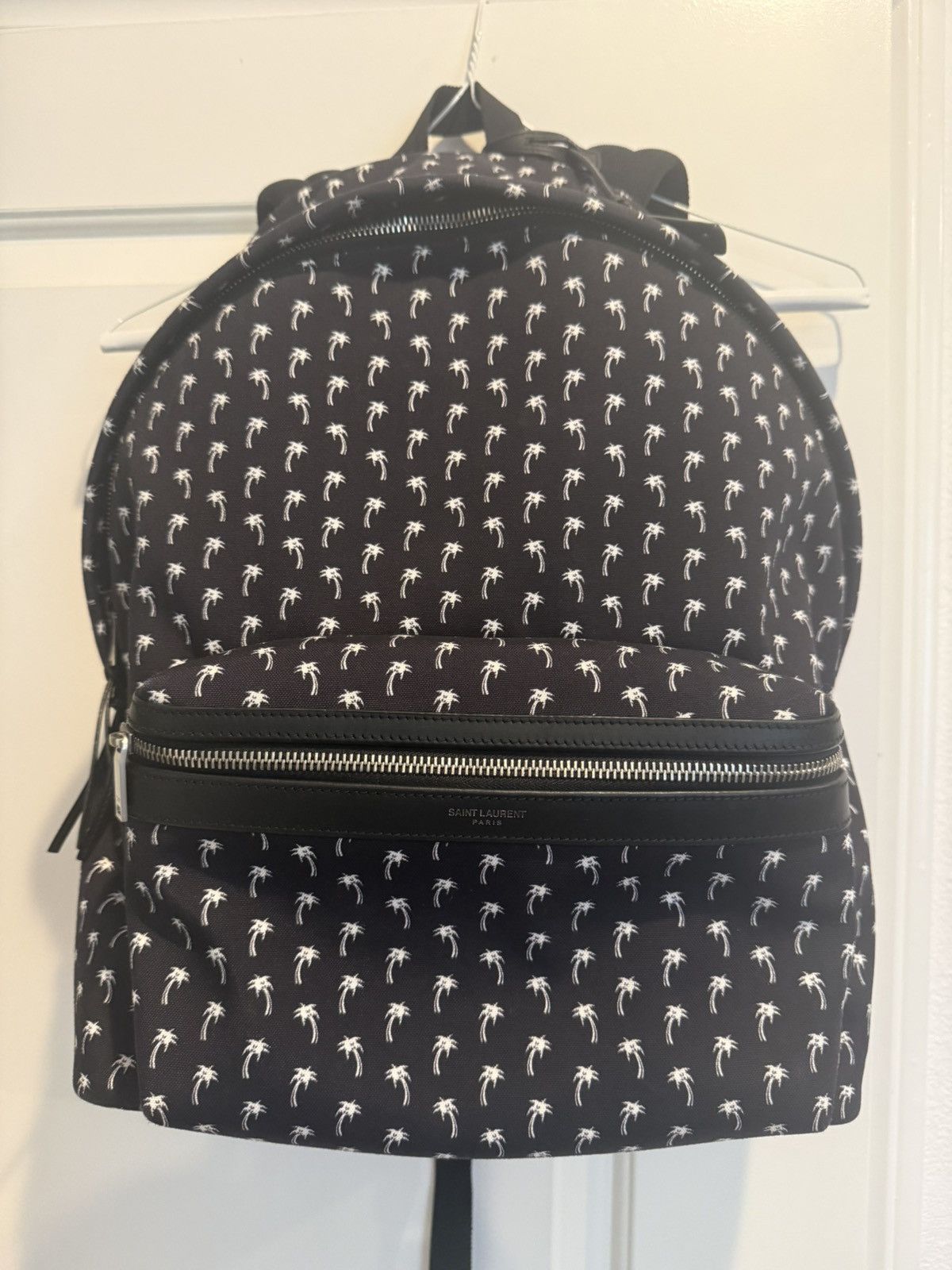 Saint Laurent Paris Saint Laurent Paris City Backpack Palm Trees Size ONE SIZE - 1 Thumbnail