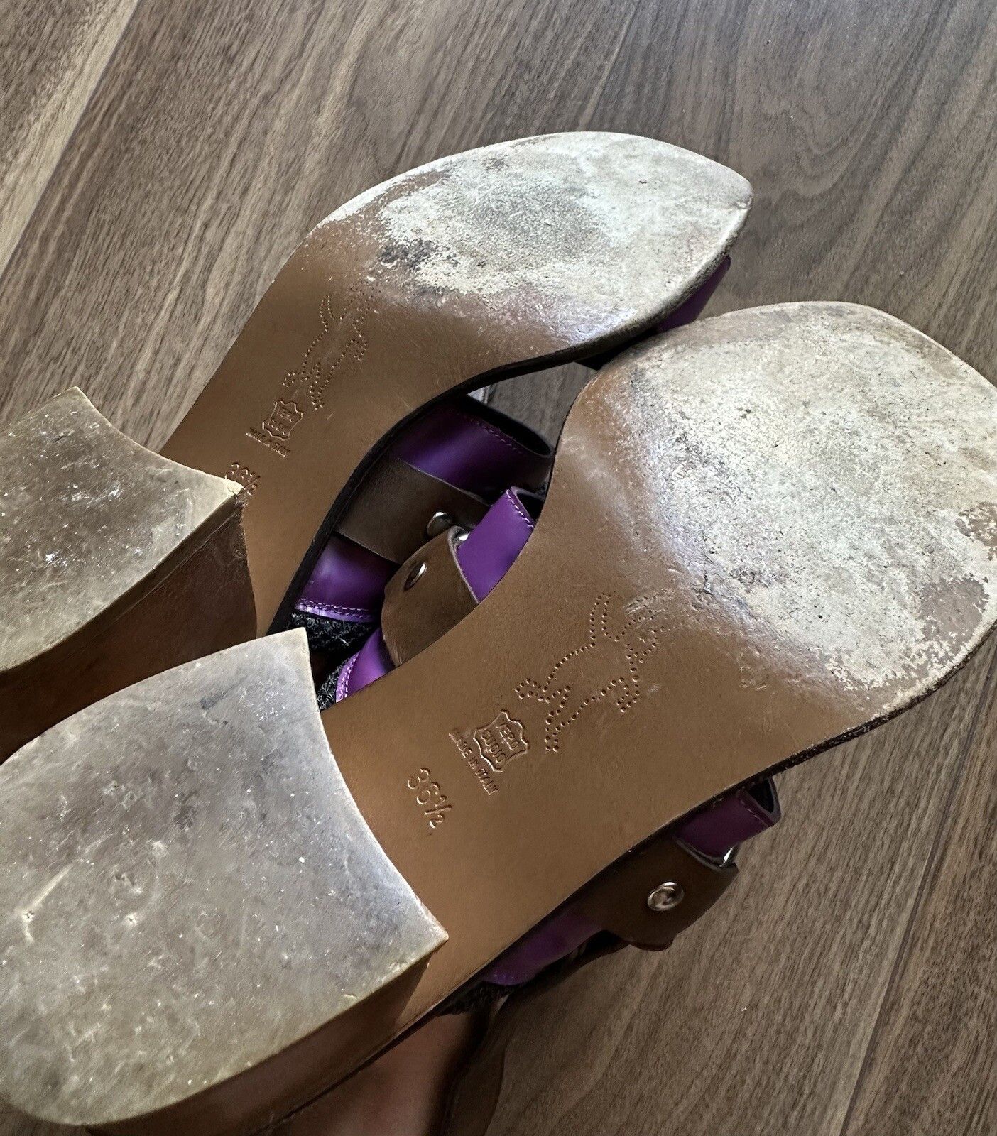 Marni Marni Heels Leather Strap Block Heel Slingback Sandals Size US 6.5 / IT 36.5 - 16 Thumbnail
