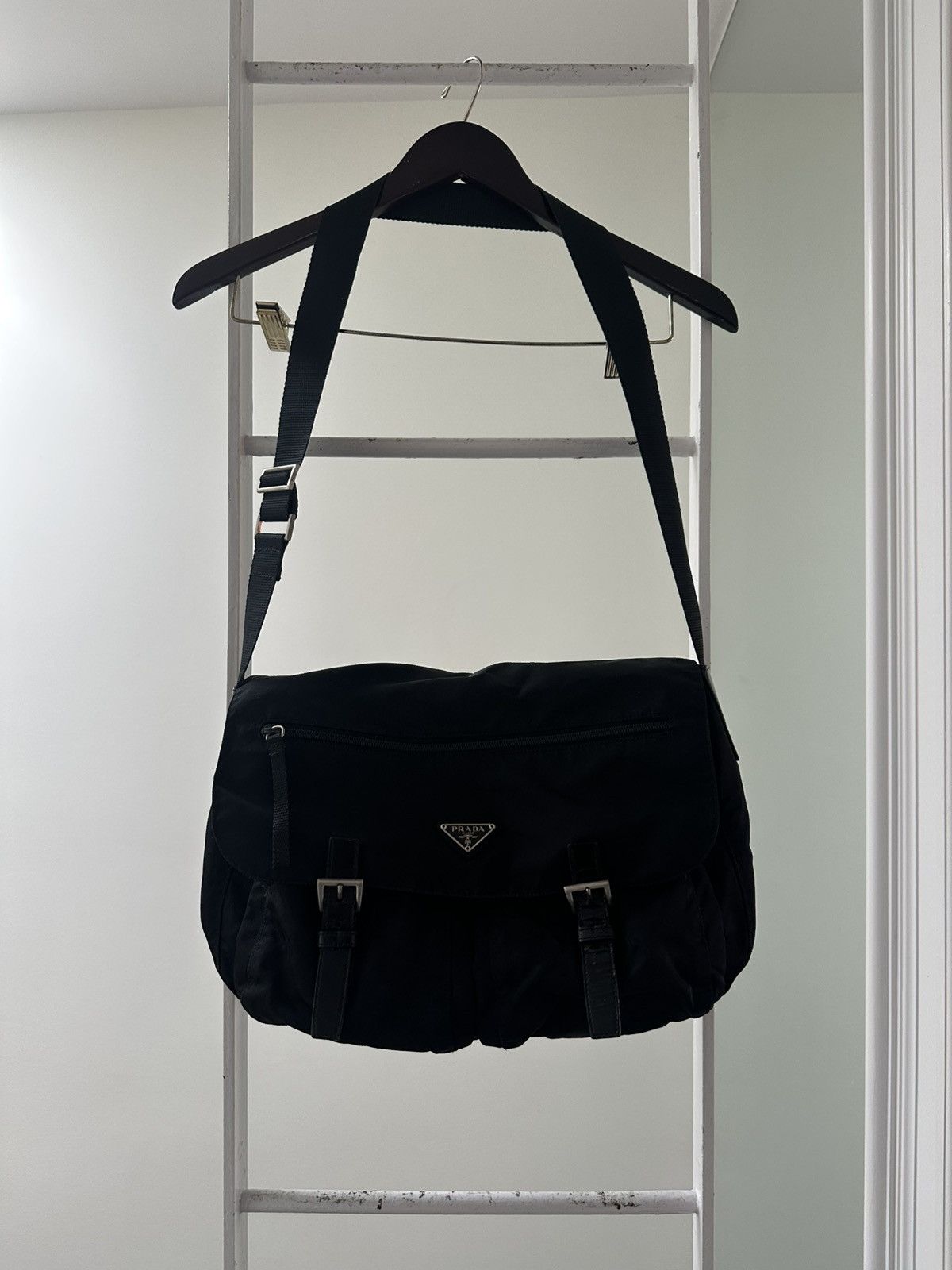Prada Prada Tessuto Nylon Sling Bag Size ONE SIZE - 1 Thumbnail