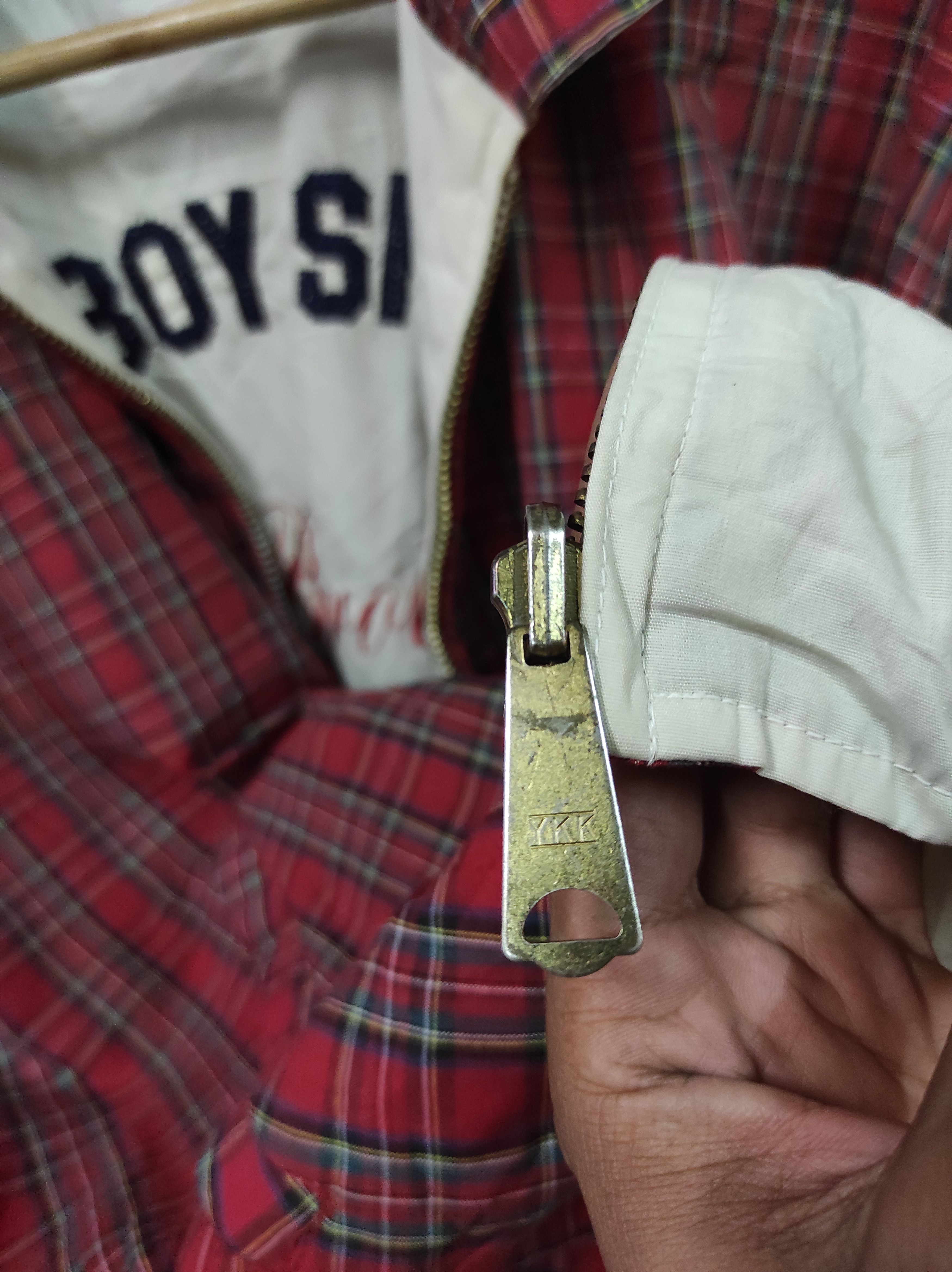 Japanese Brand × Vintage EASTBOY SPORTS EMBROIDERY LIGHT REVESIBLE JACKET Size US M / EU 48-50 / 2 - 8 Thumbnail