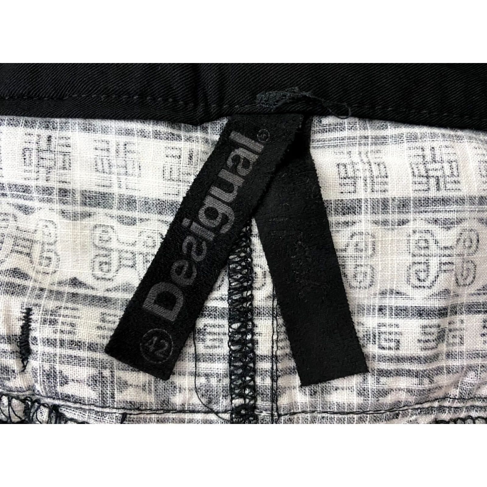 Desigual Desigual Skirt Women 42 Short A-Line Multicoloured - Womens (Size 42) Size 28" / US 6 / IT 42 - 3 Thumbnail