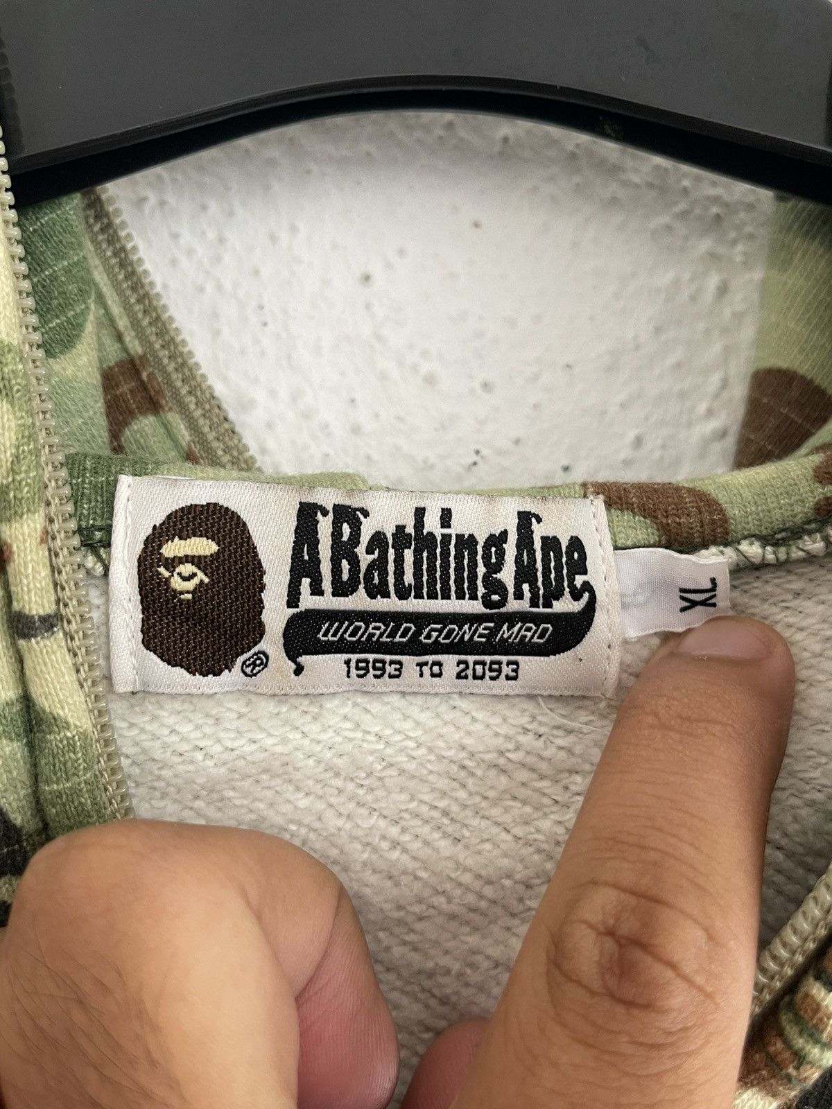 Bape Bape Octapus Tailor Camo Full Zip Hoodie Digital Camo Size US XL / EU 56 / 4 - 7 Thumbnail
