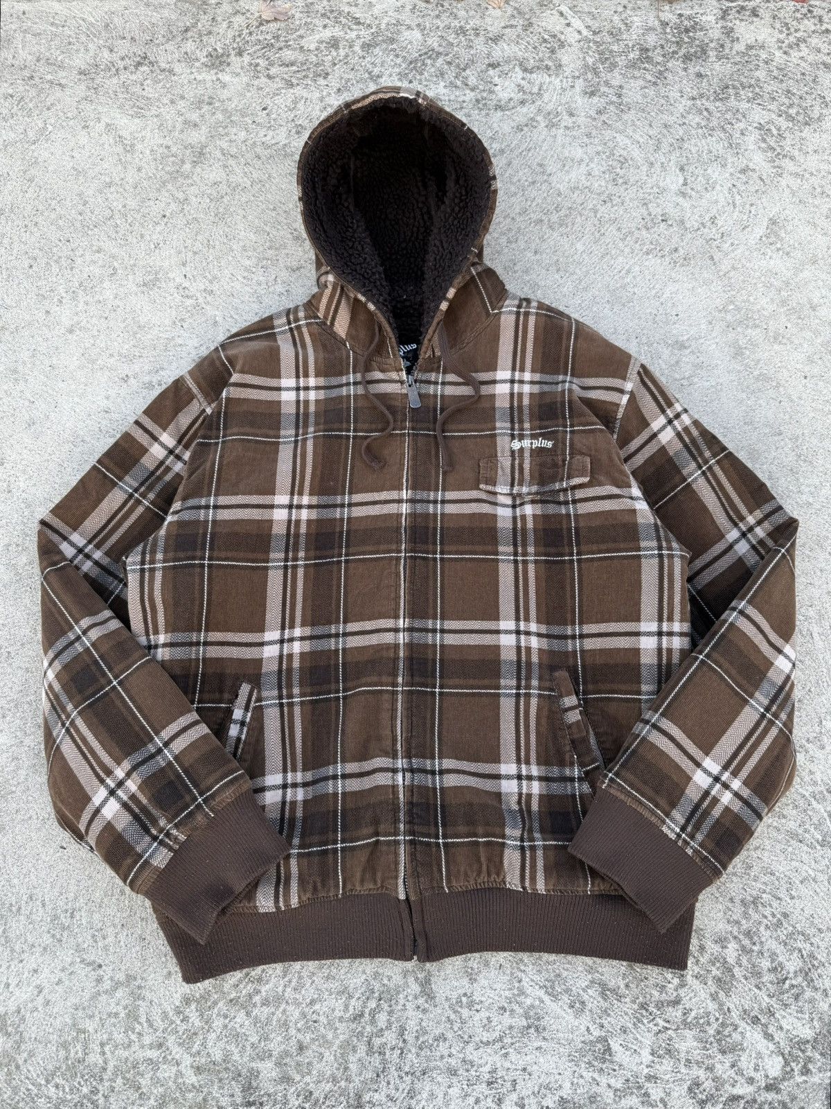 Other Vintage Y2K Surplus Surf Fleece Baggy Jacket Size US XL / EU 56 / 4 - 1 Thumbnail