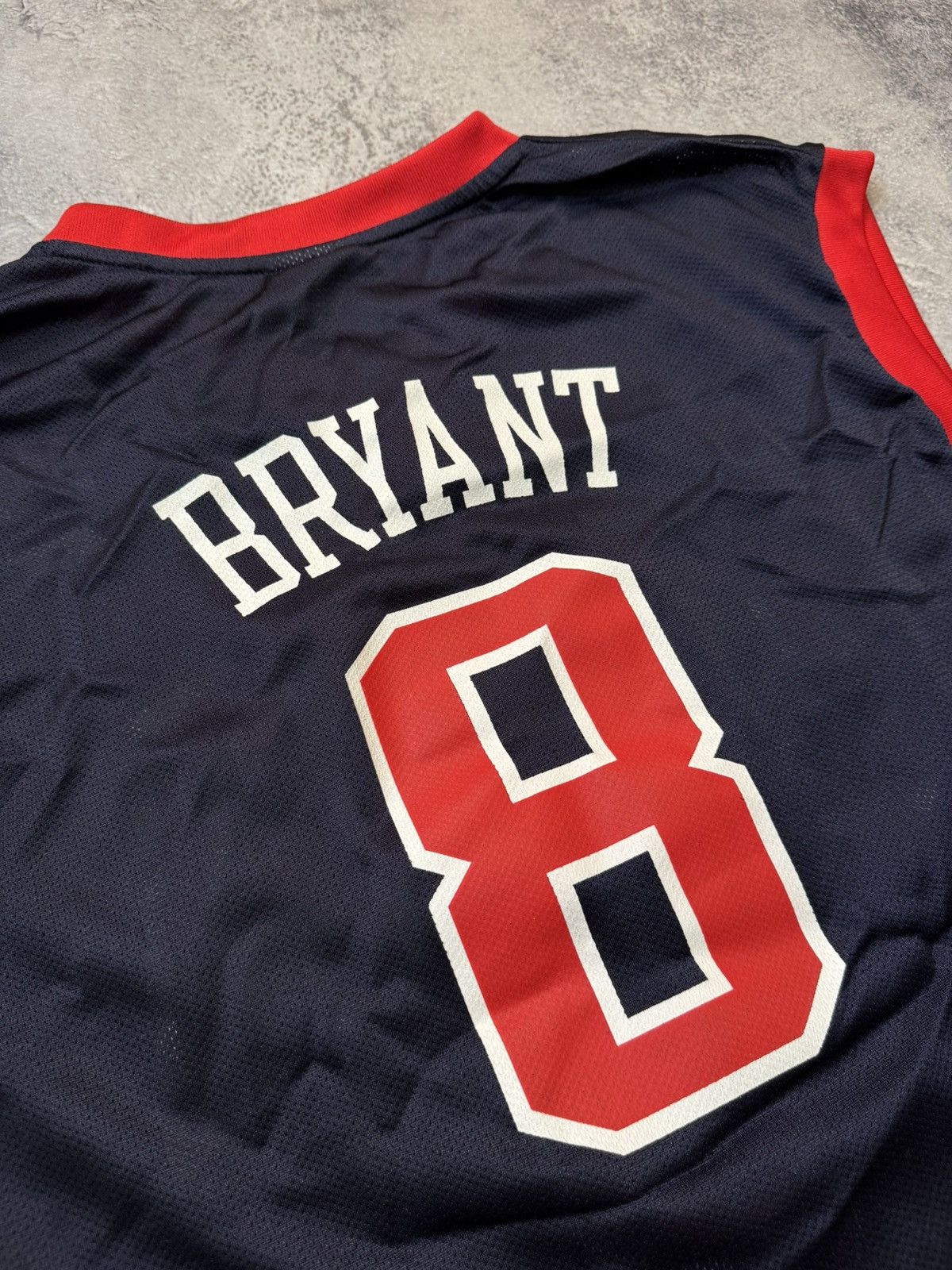 Reebok × Vintage USA Basketball Jersey Reebok Number 8 Kobe Bryant Size US XL / EU 56 / 4 - 11 Thumbnail