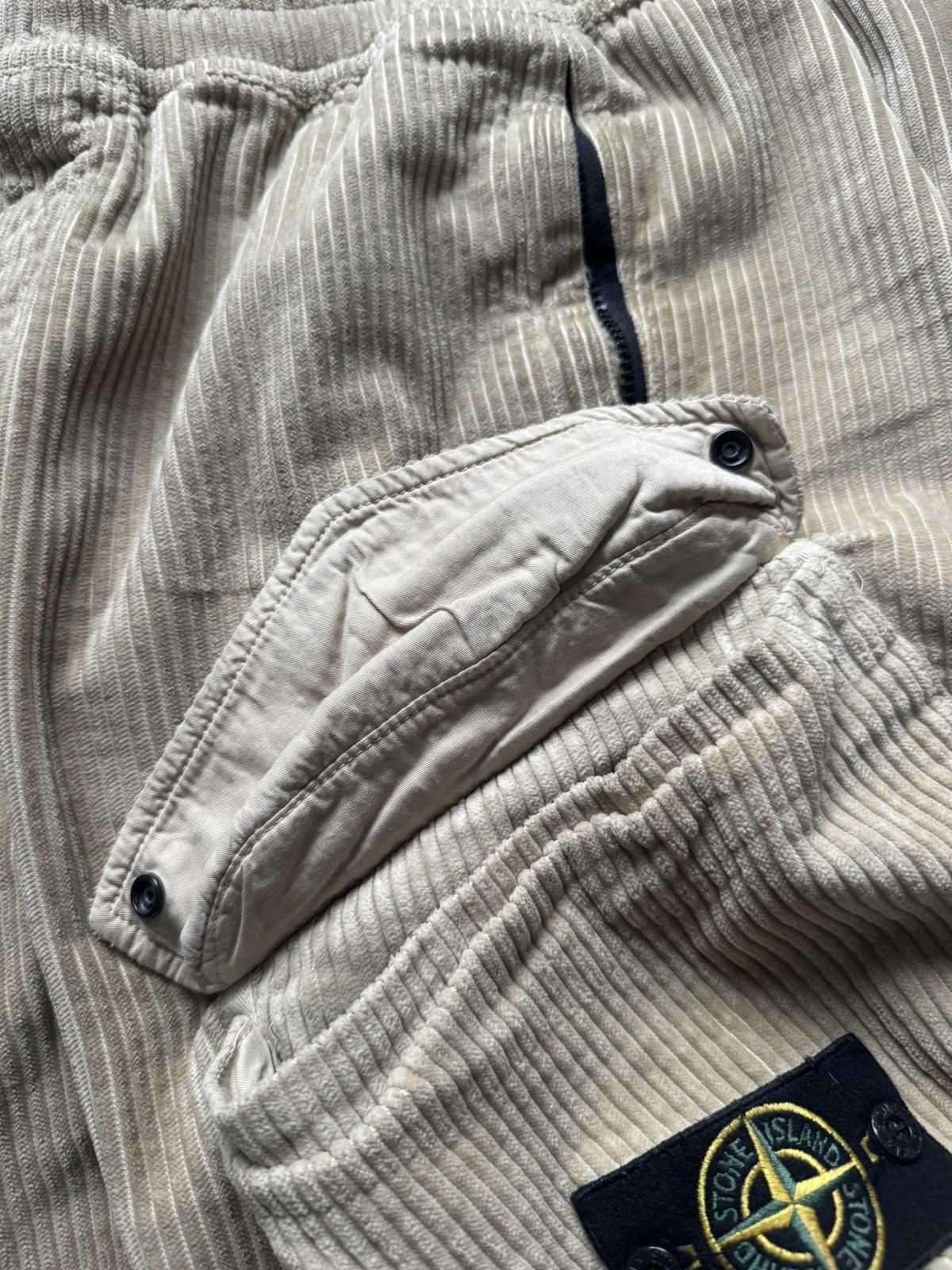 Stone Island Stone Island Cargo Corduroy Pants Size US 33 - 5 Thumbnail