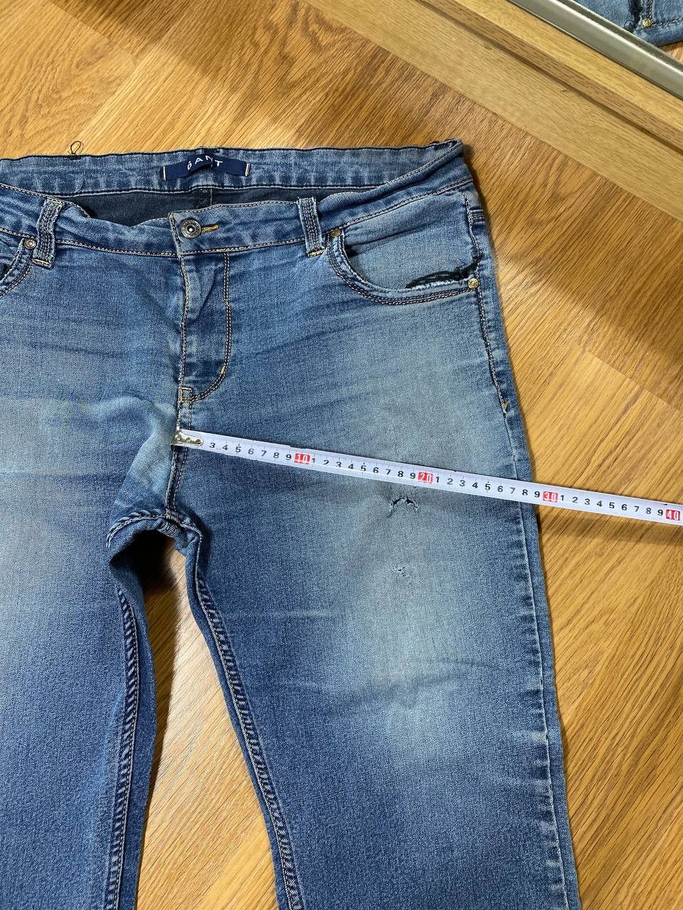Other Gant Men Jeans Denim Pants Trousers Straight Regular Fit Size US 32 / EU 48 - 21 Thumbnail
