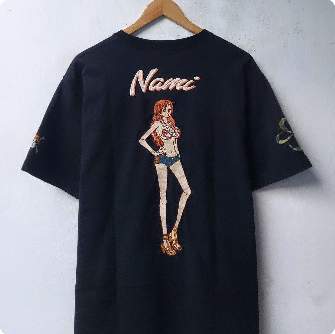 Japanese Brand × One Piece Low Blow Knuckle X One Piece Embroidery Tshirt Size US L / EU 52-54 / 3 - 4 Thumbnail