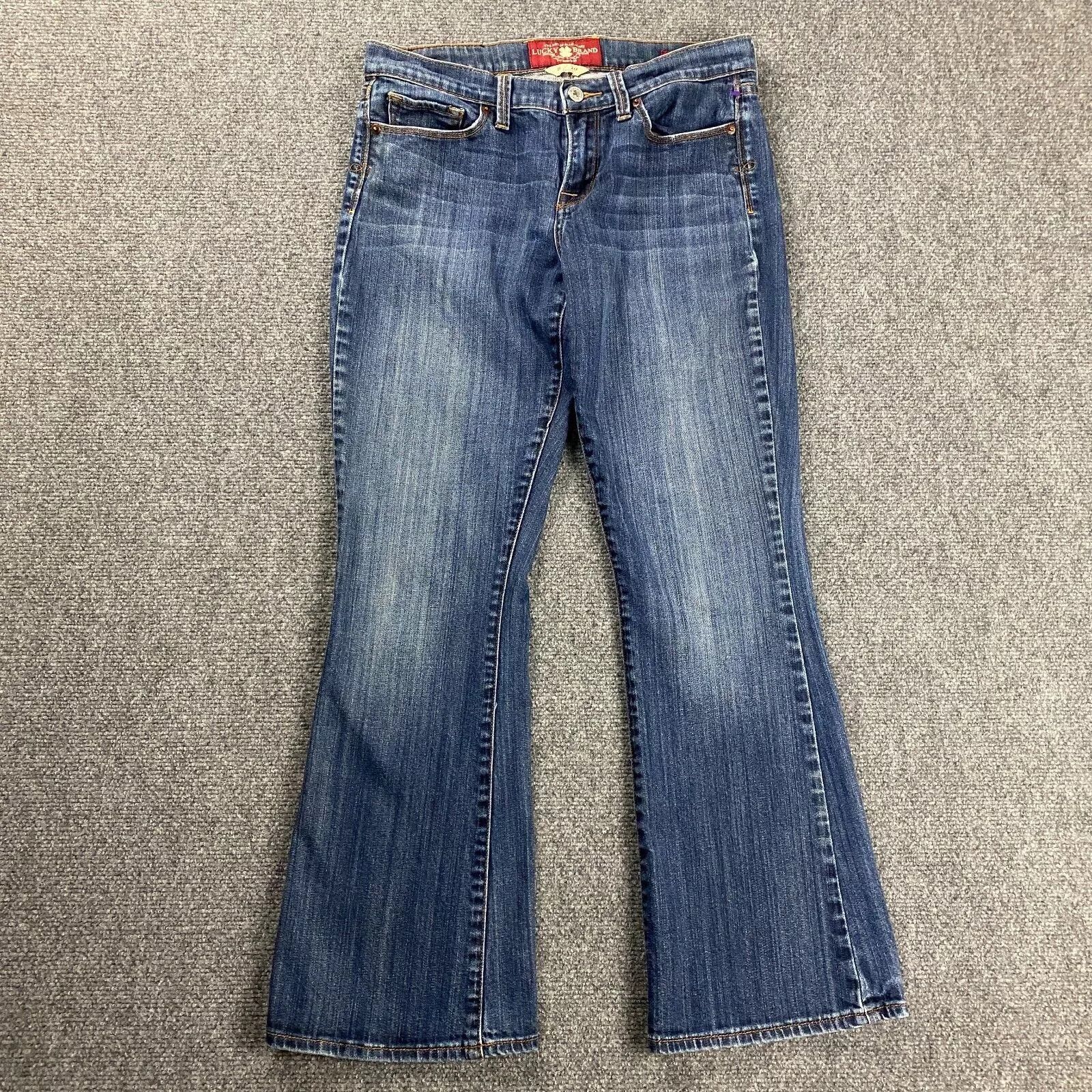Lucky Brand Lucky Brand Jeans Women's 8/29 Sofia Boot Ankle Medium Wash Size 30" / US 8 / IT 44 - 1 Thumbnail