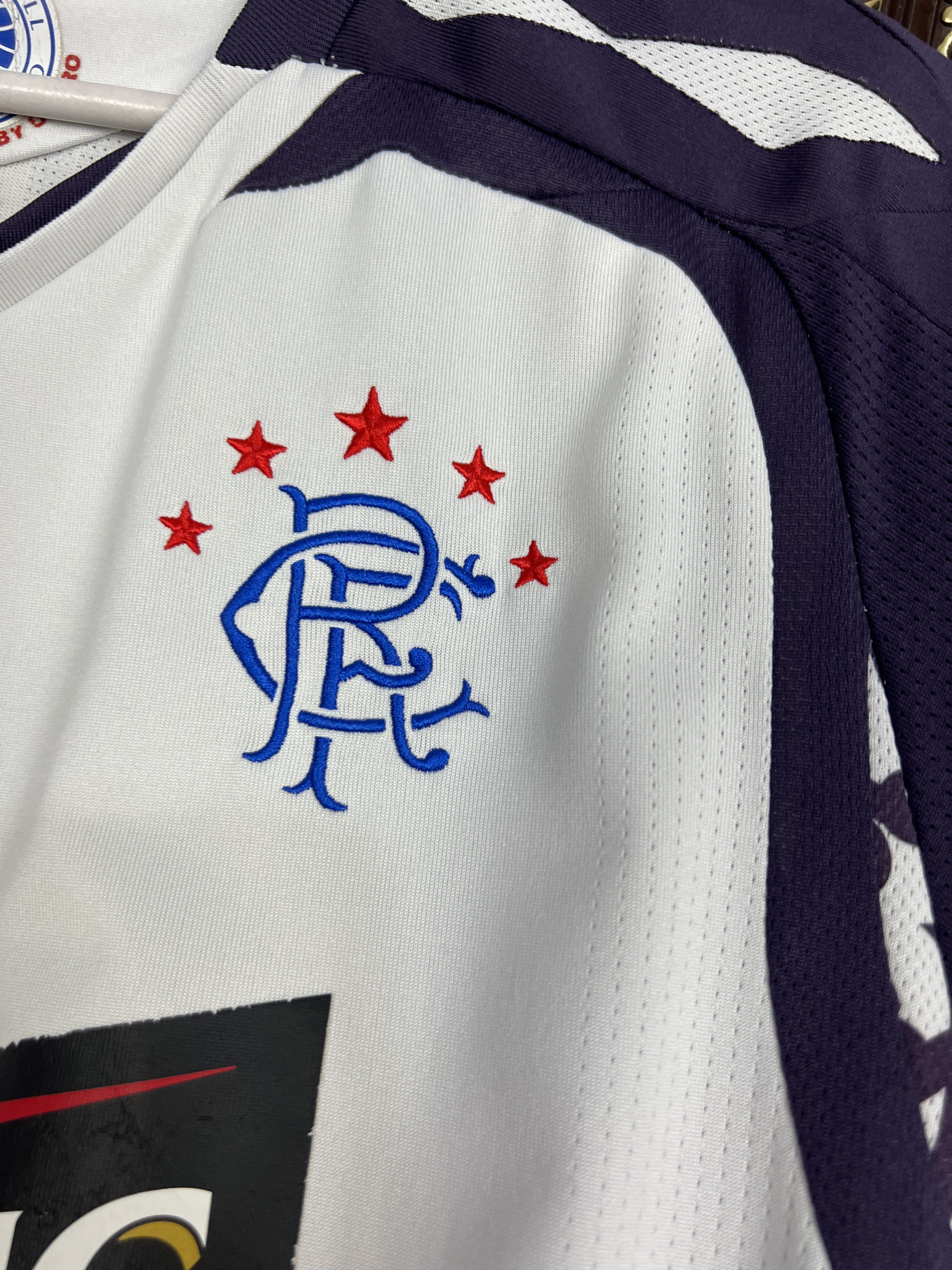 Umbro Rangers Away football shirt 2007 Soccer #11 McCulloch Umbro Size US M / EU 48-50 / 2 - 10 Thumbnail
