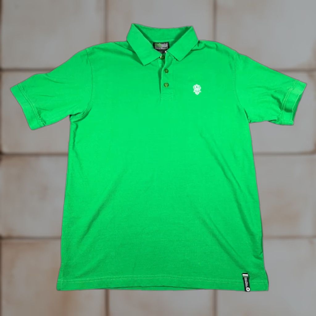Southpole VINTAGE Southpole Polo Shirt Men M Green Logo 90s Hip Hop Y2K Casual Shirt Size US M / EU 48-50 / 2 - 1 Thumbnail