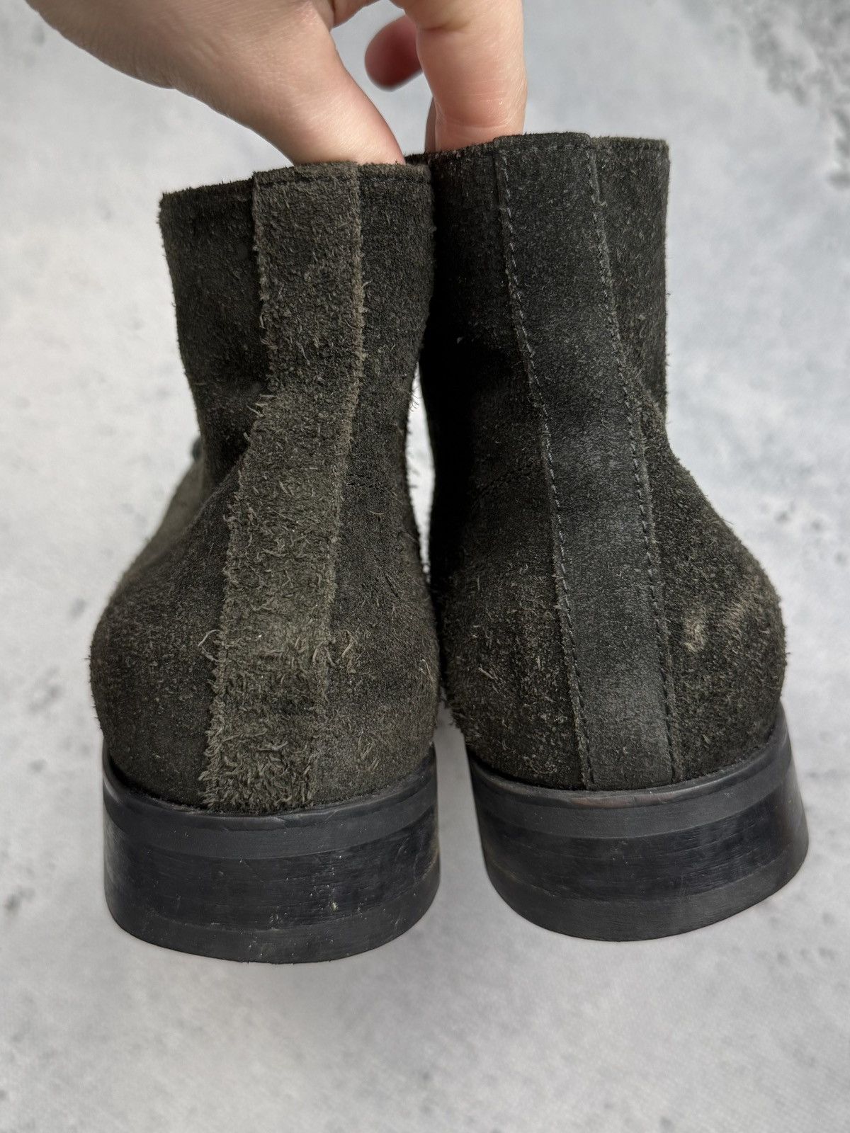 Dsquared2 Dsquared2 Dark Green Suede Lace Up Boots Rugged Military lux Size US 8 / EU 41 - 5 Thumbnail