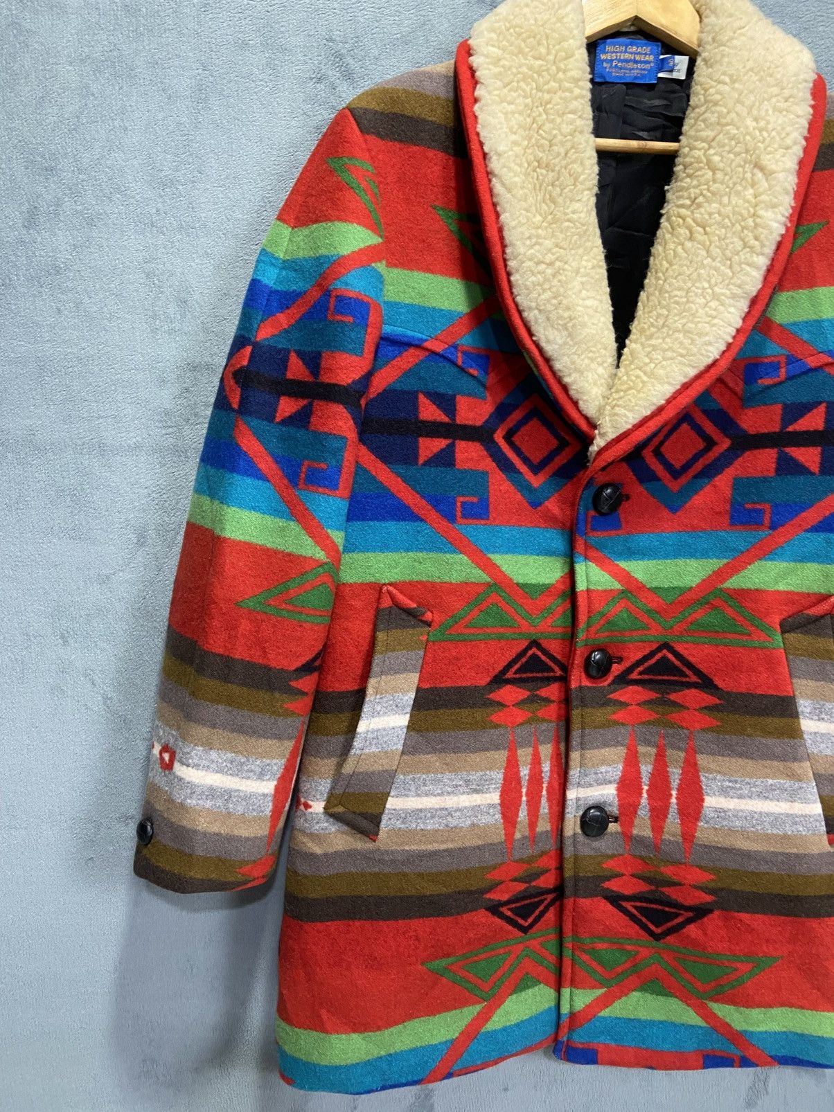 Pendleton Vintage Pendleton High Grade Western Wear Jacket Size US L / EU 52-54 / 3 - 6 Thumbnail