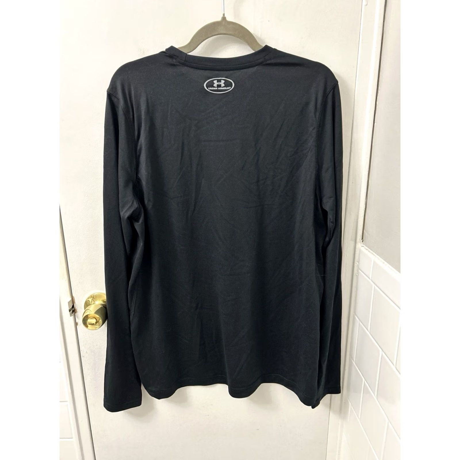 Under Armour Under Armour Shirt Mens M Black 2017 NCAA Division II Football Championship NWT HeatGear Logo Crew Neck Short Sleeve? Size US M / EU 48-50 / 2 - 7 Thumbnail