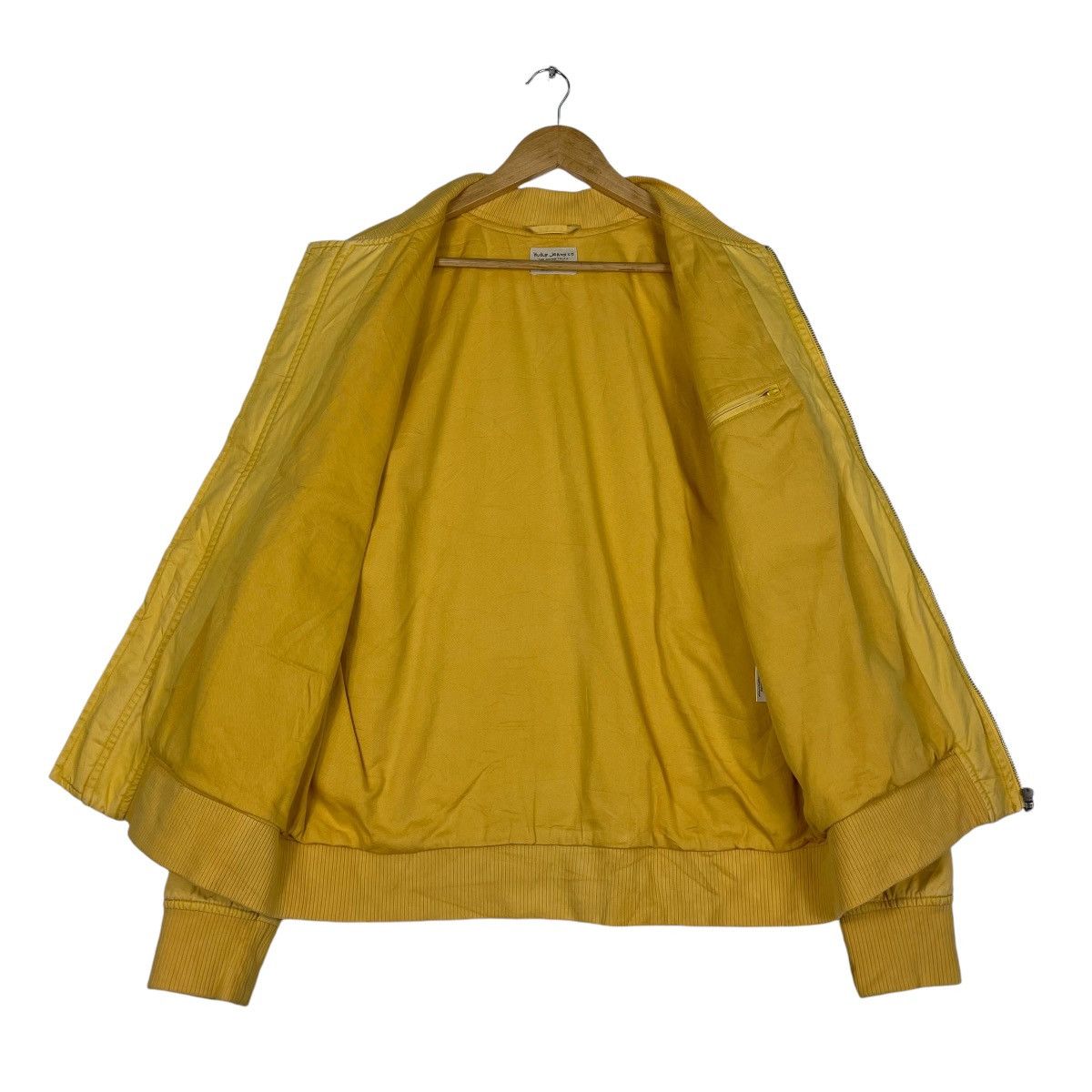 Nudie Jeans 💥NUDIE JEANS MUSTARD YELLOW MA1 BOMBER Size US M / EU 48-50 / 2 - 10 Thumbnail