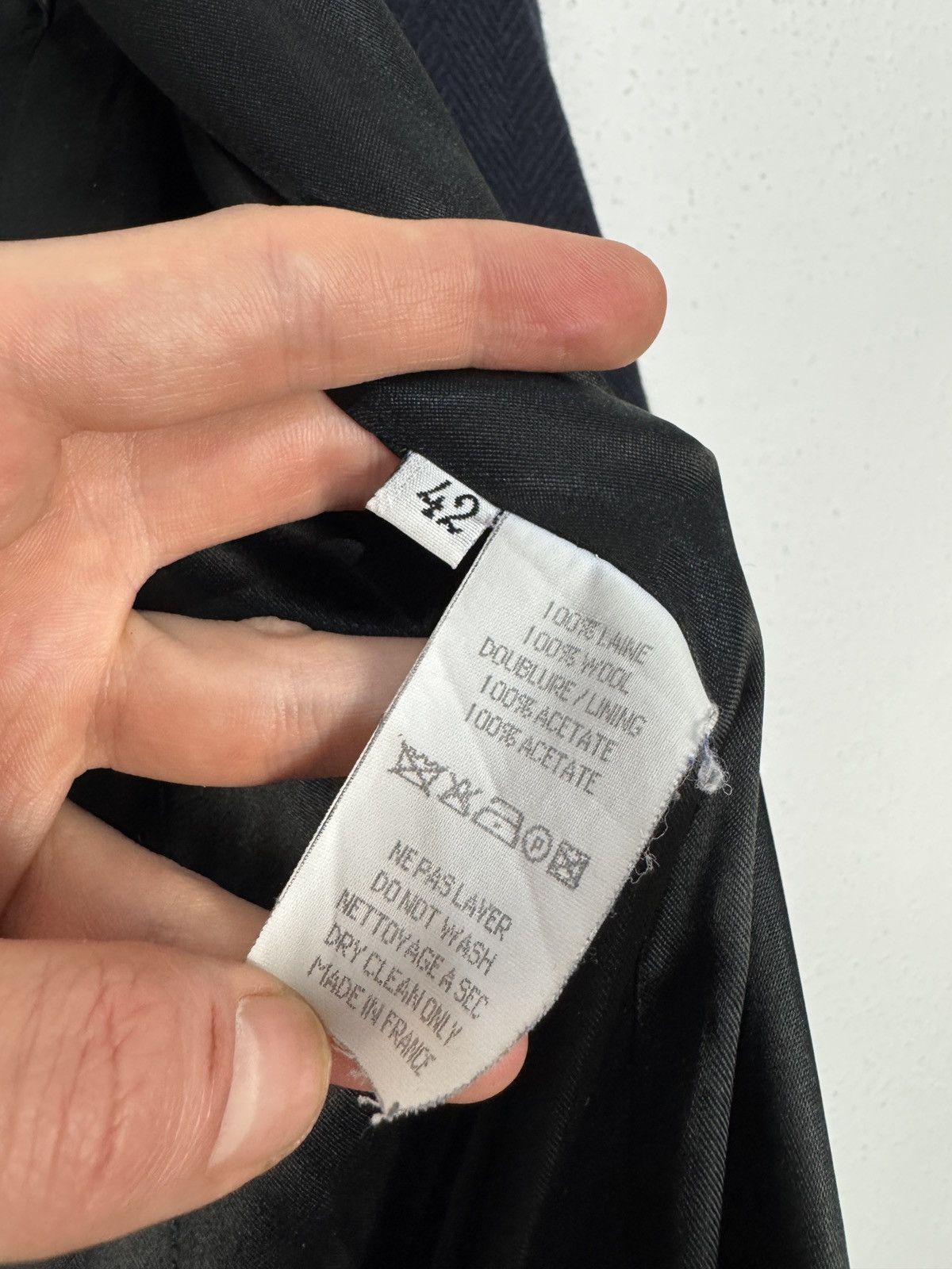 Maison Margiela Martin Margiela blank label wool coat early 90s IT42 Size US M / EU 48-50 / 2 - 7 Thumbnail