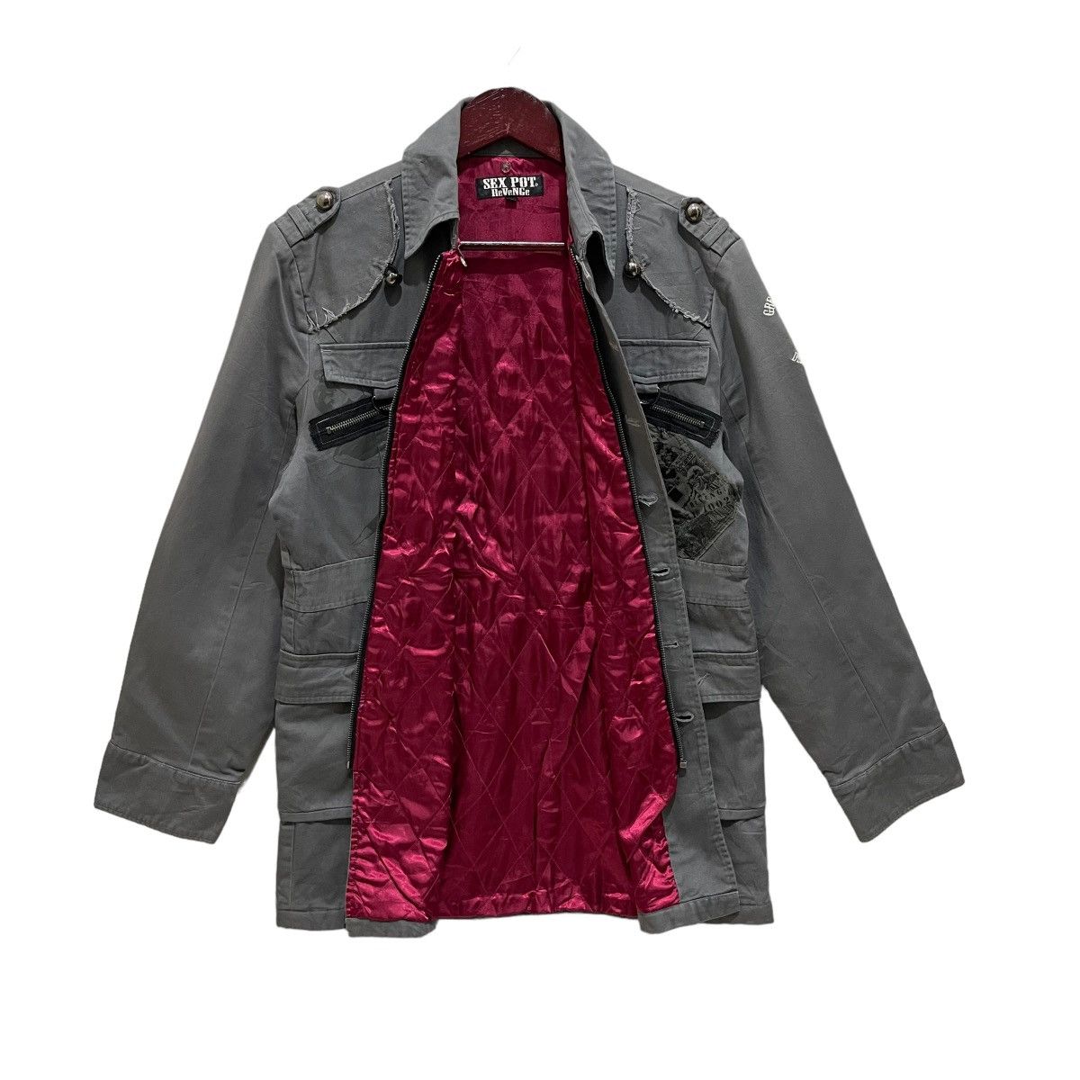 14th Addiction × Japanese Brand × Seditionaries Sex Pot Revenge Skull Seditionaries Punk Jacket Size US M / EU 48-50 / 2 - 8 Thumbnail
