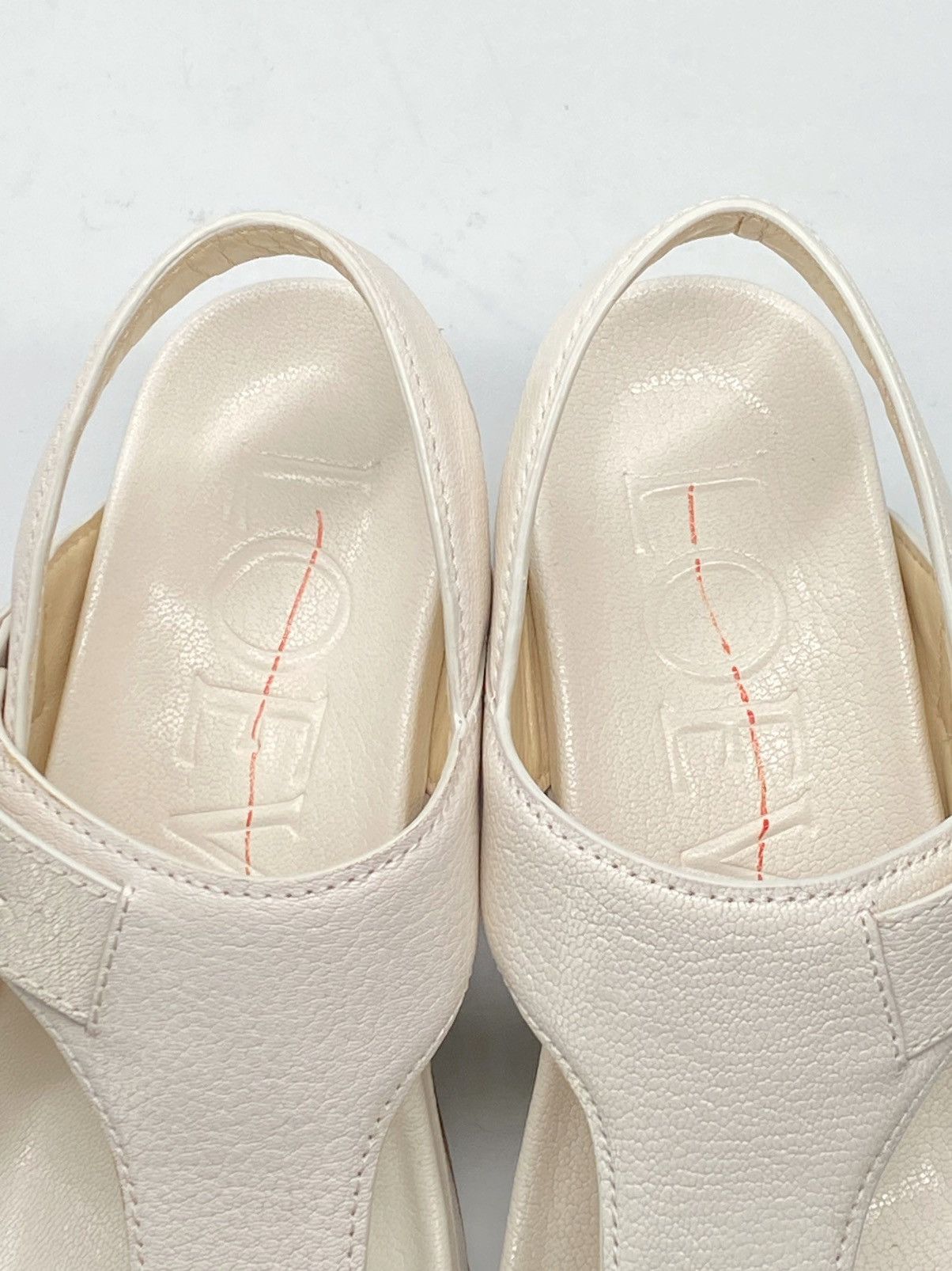 Loewe Loewe Ease leather platform thong sandals size 38 Size US 8 / IT 38 - 12 Thumbnail