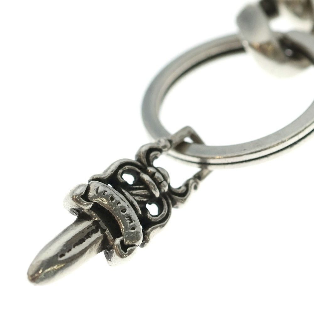Chrome Hearts CHROME HEARTS Classic Link Key Chain Silver Size ONE SIZE - 5 Thumbnail