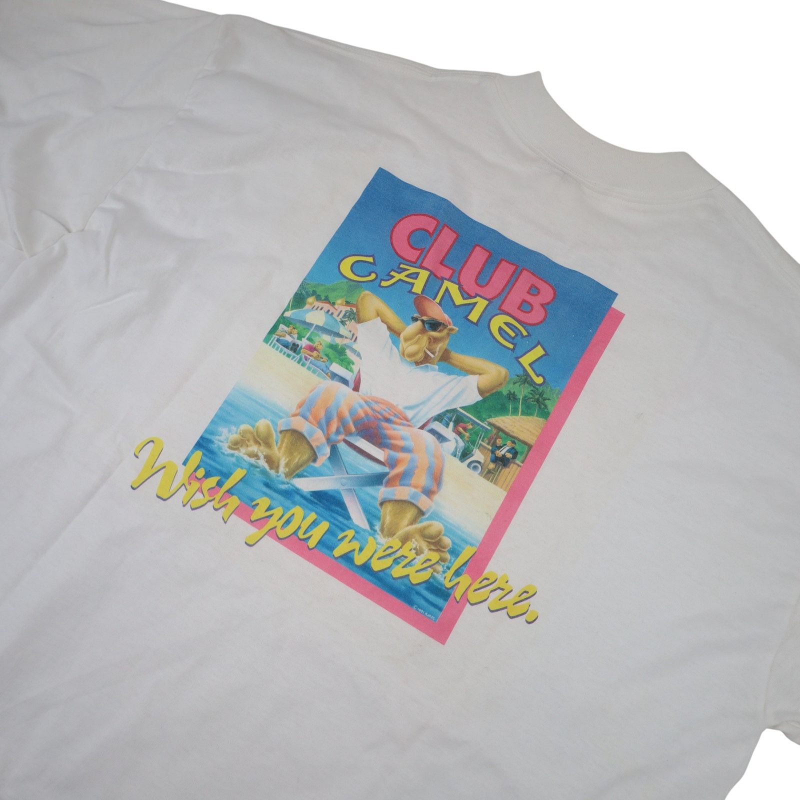Camel Vintage 90s Camel Cigarettes Club Graphic T Shirt Size US XL / EU 56 / 4 - 10 Thumbnail