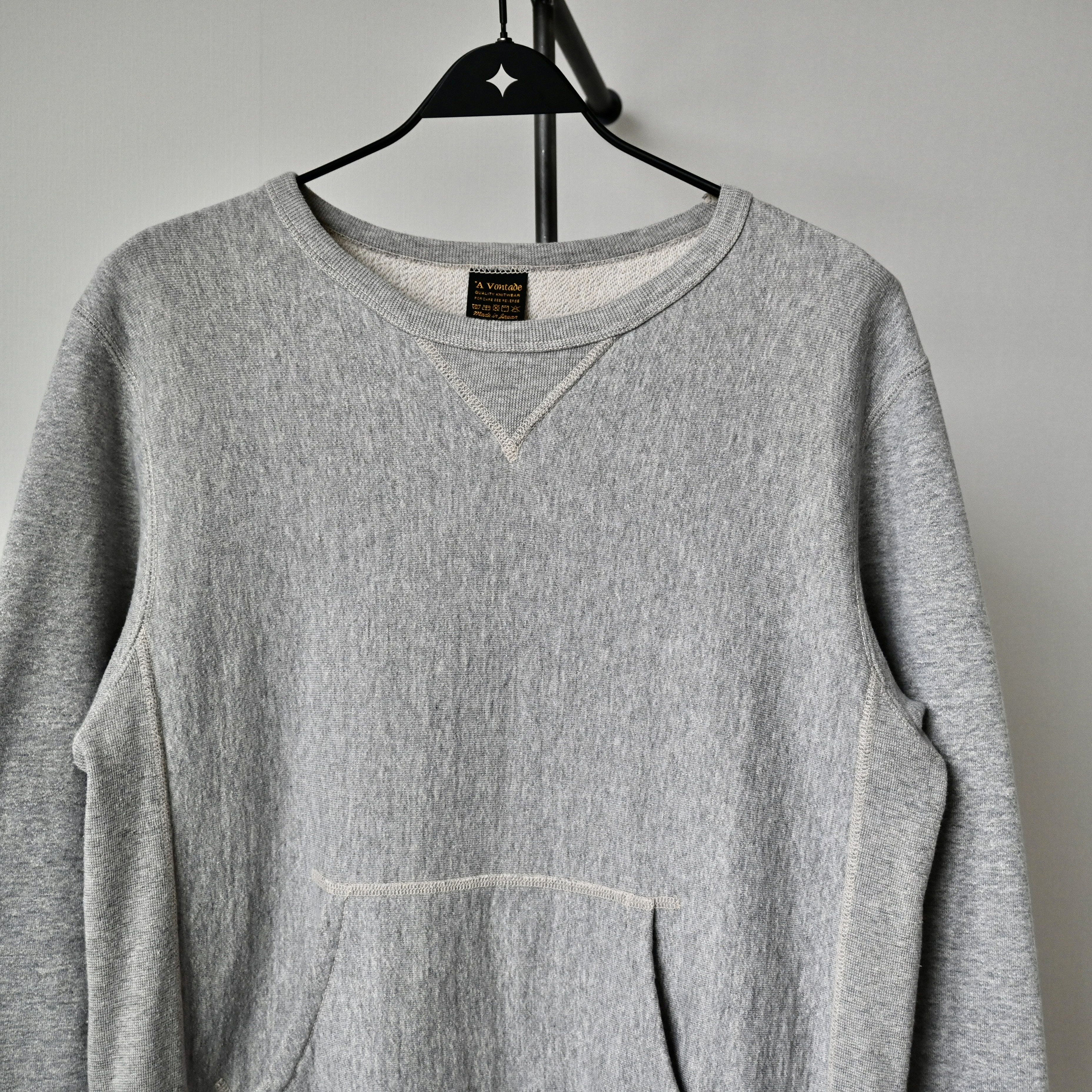 *A VONTADE A Vontade all cotton sweatshirt with pocket, made in Japan Size US M / EU 48-50 / 2 - 3 Thumbnail