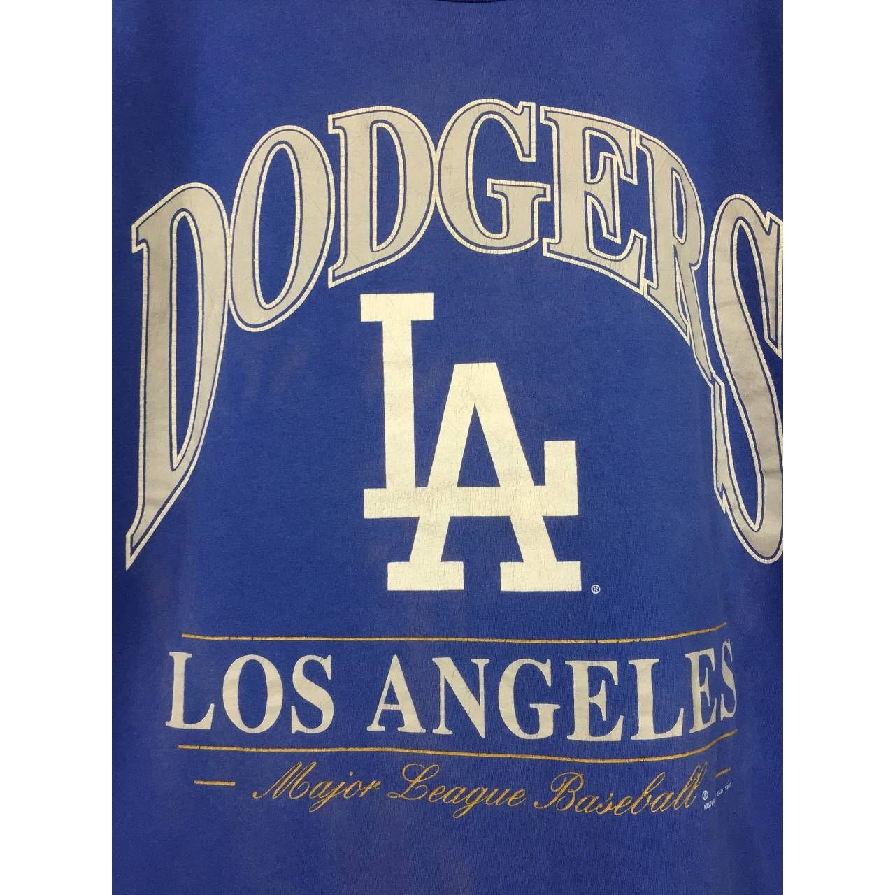 MLB Vtg 90s Nutmeg Los Angeles Dodgers MLB American Sport Tee Size US M / EU 48-50 / 2 - 5 Thumbnail