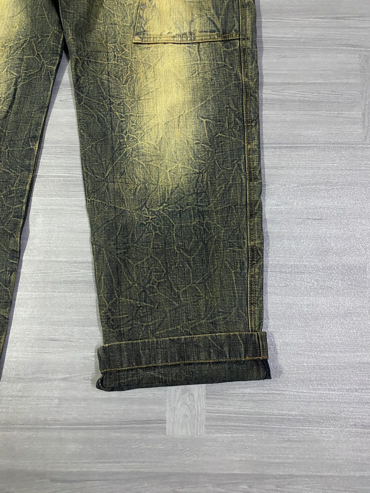 Woolrich Woolen Mills Vintage 90’s WOOLRICH Mudmax Claw Mark Baggy Denim Size US 35 - 6 Thumbnail