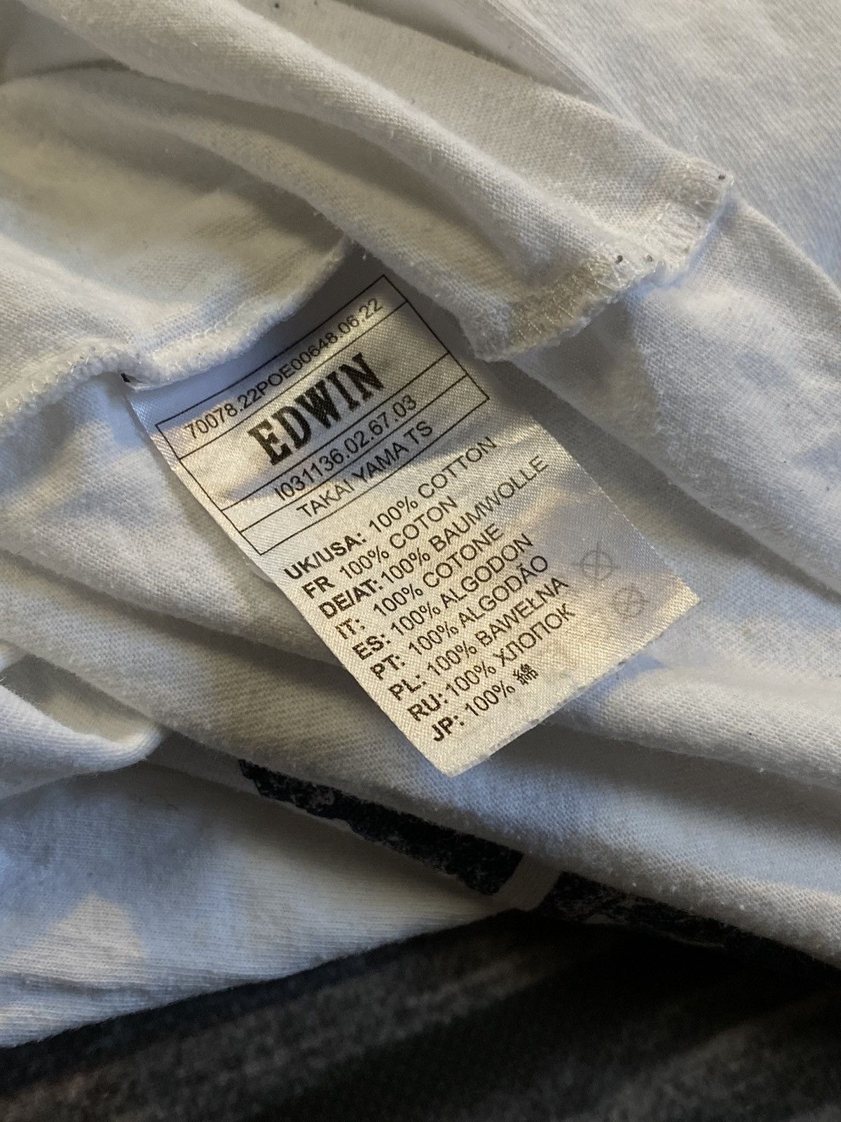Edwin × Japanese Brand ⚡️ EDWIN JAPAN MOUNTAIN TEE Size US L / EU 52-54 / 3 - 9 Thumbnail