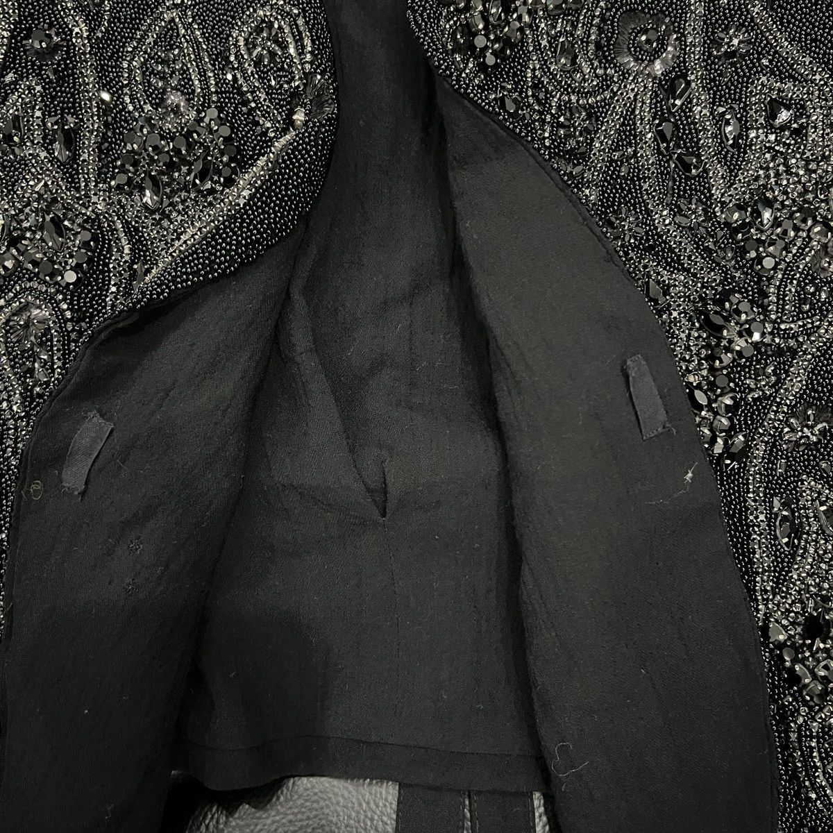 Ann Demeulemeester Ann Demeulemeester SS09Runway Asymmetric “Glass” Vest Jacket Size XS / US 0-2 / IT 36-38 - 12 Thumbnail