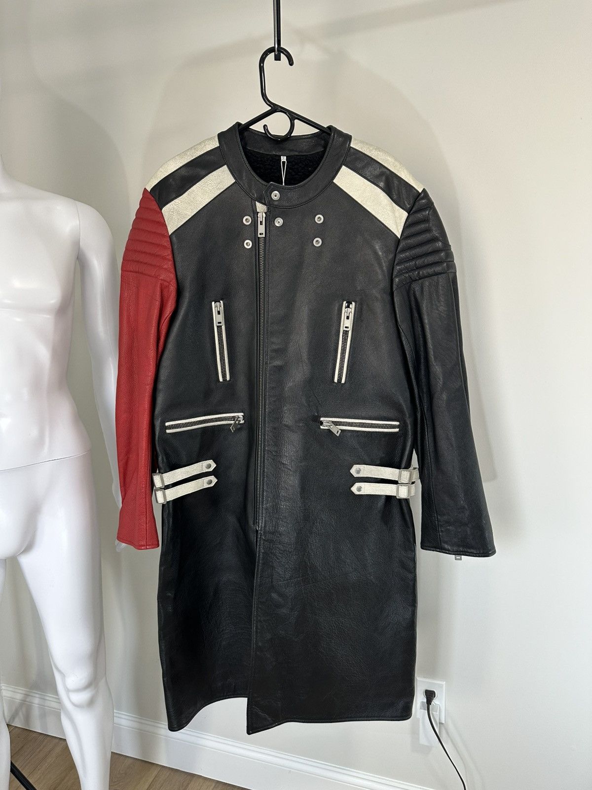 Maison Margiela Maison Margiela MM10 Runway Leather Biker Jacket Size US L / EU 52-54 / 3 - 4 Thumbnail