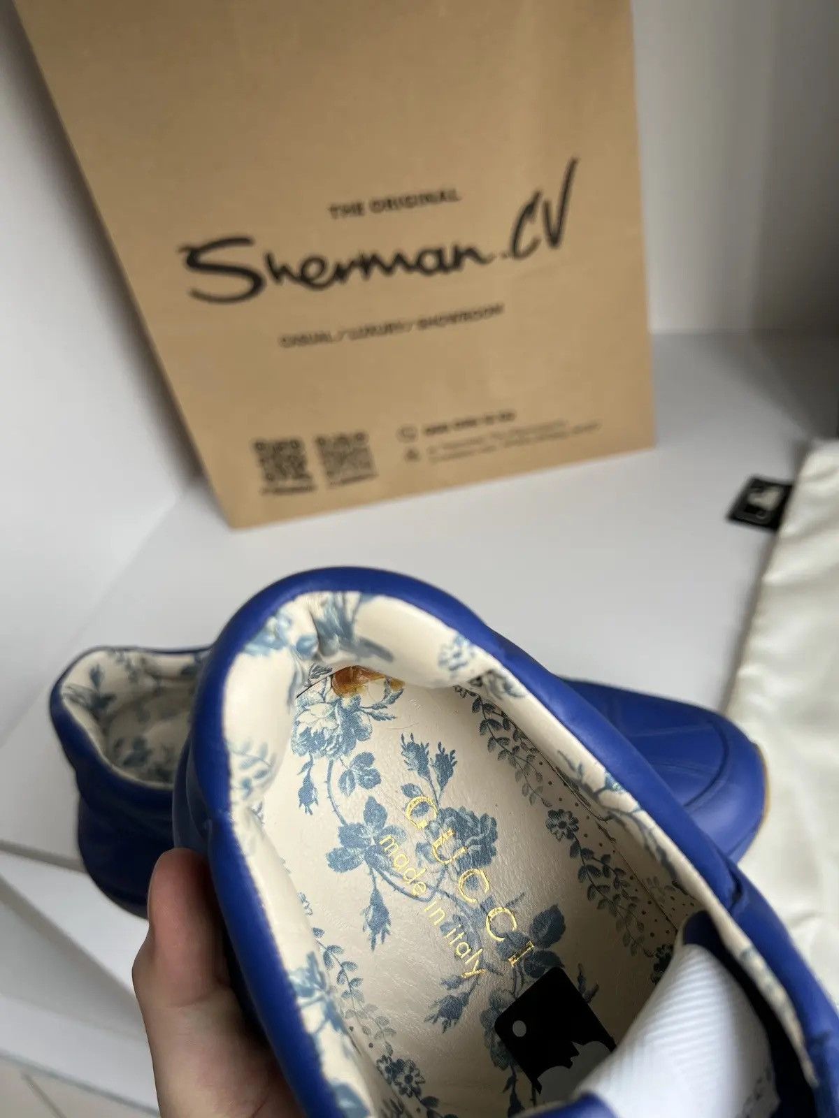 Gucci Vintage Gucci Men’s Rhyton Sneakers with NY Yankees Print Size US 9.5 / EU 42-43 - 15 Thumbnail